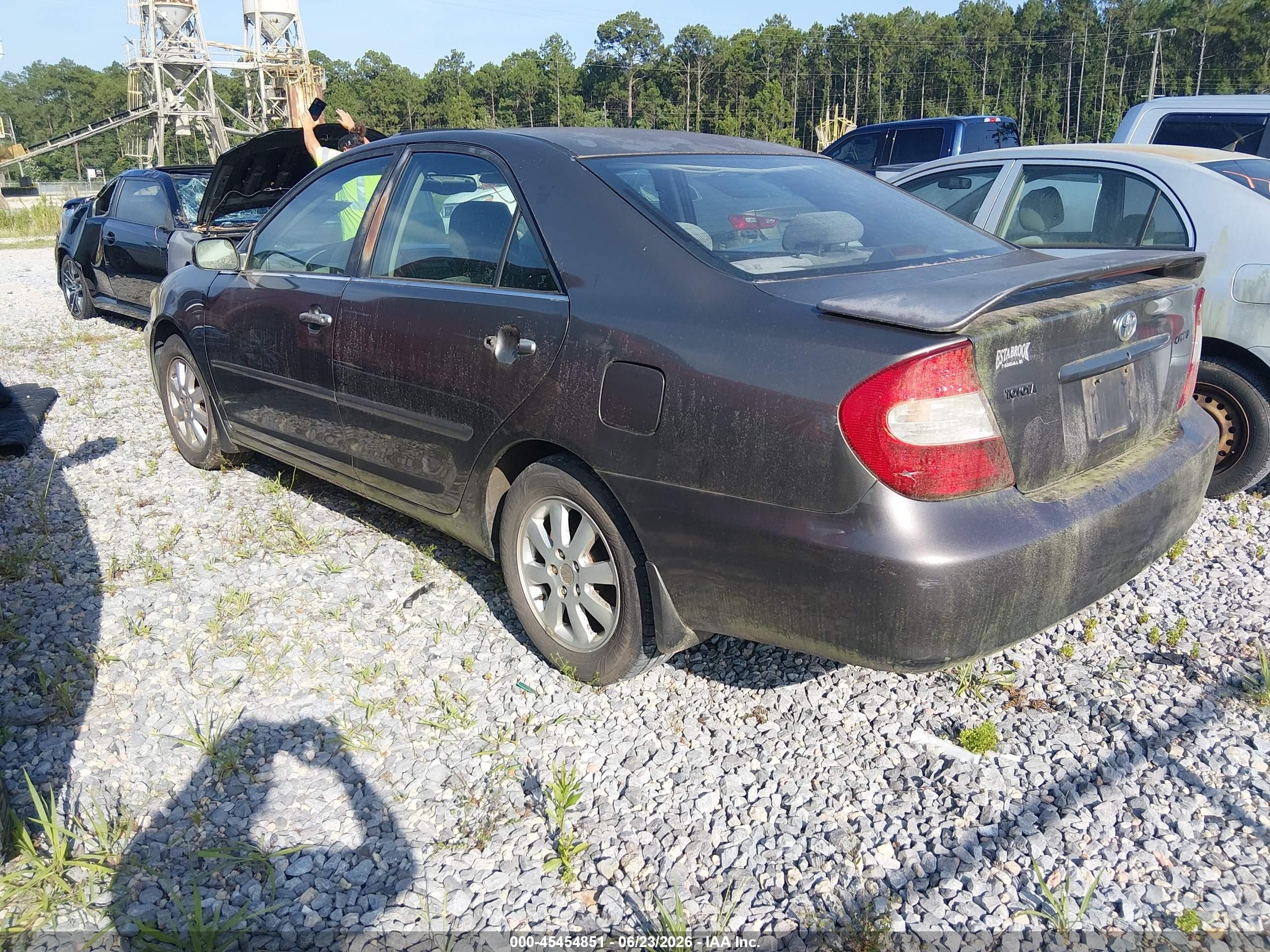 2003 Toyota Camry Se Gray vin: 4T1BE32K53U697409
