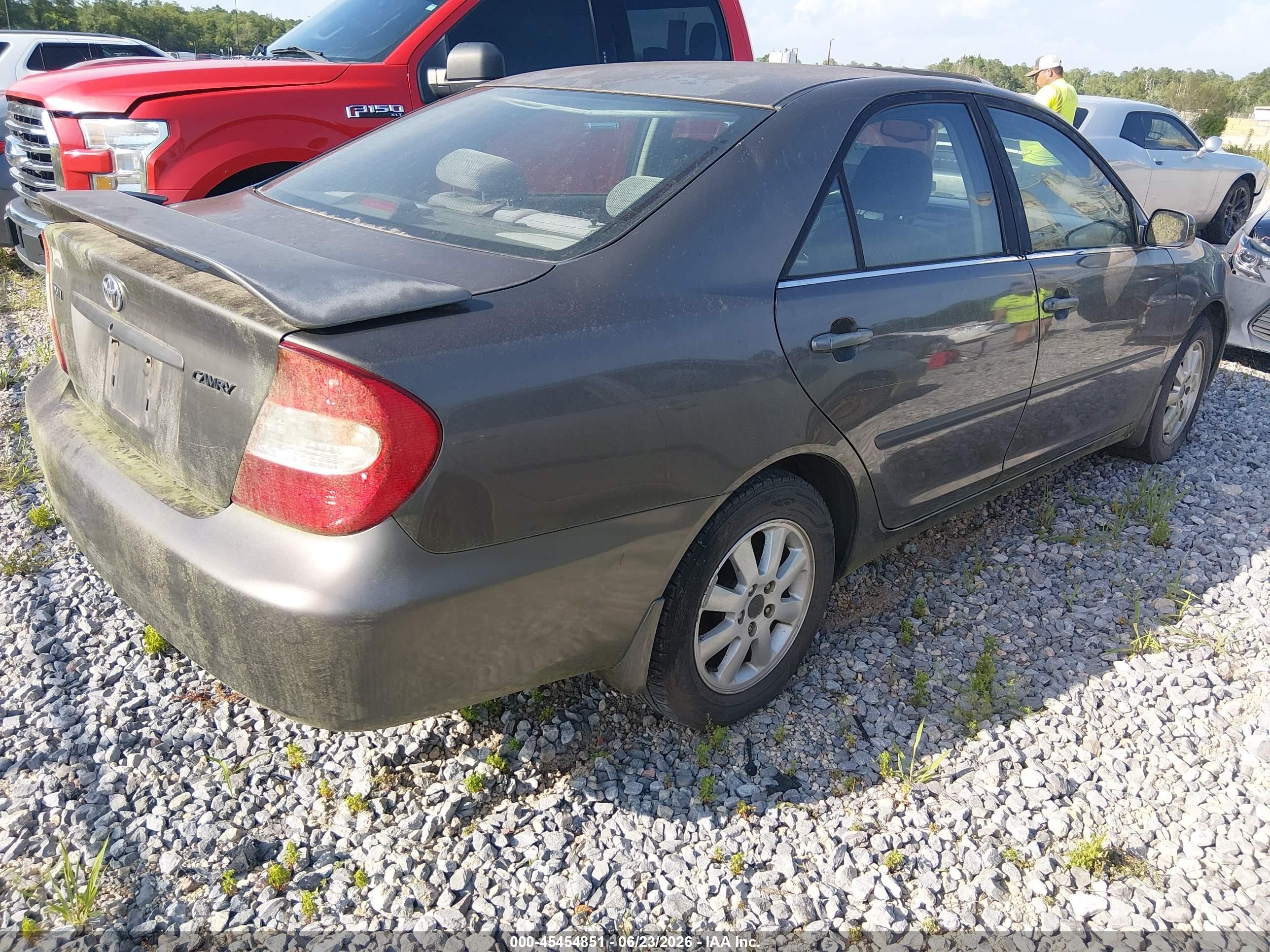 2003 Toyota Camry Se Gray vin: 4T1BE32K53U697409