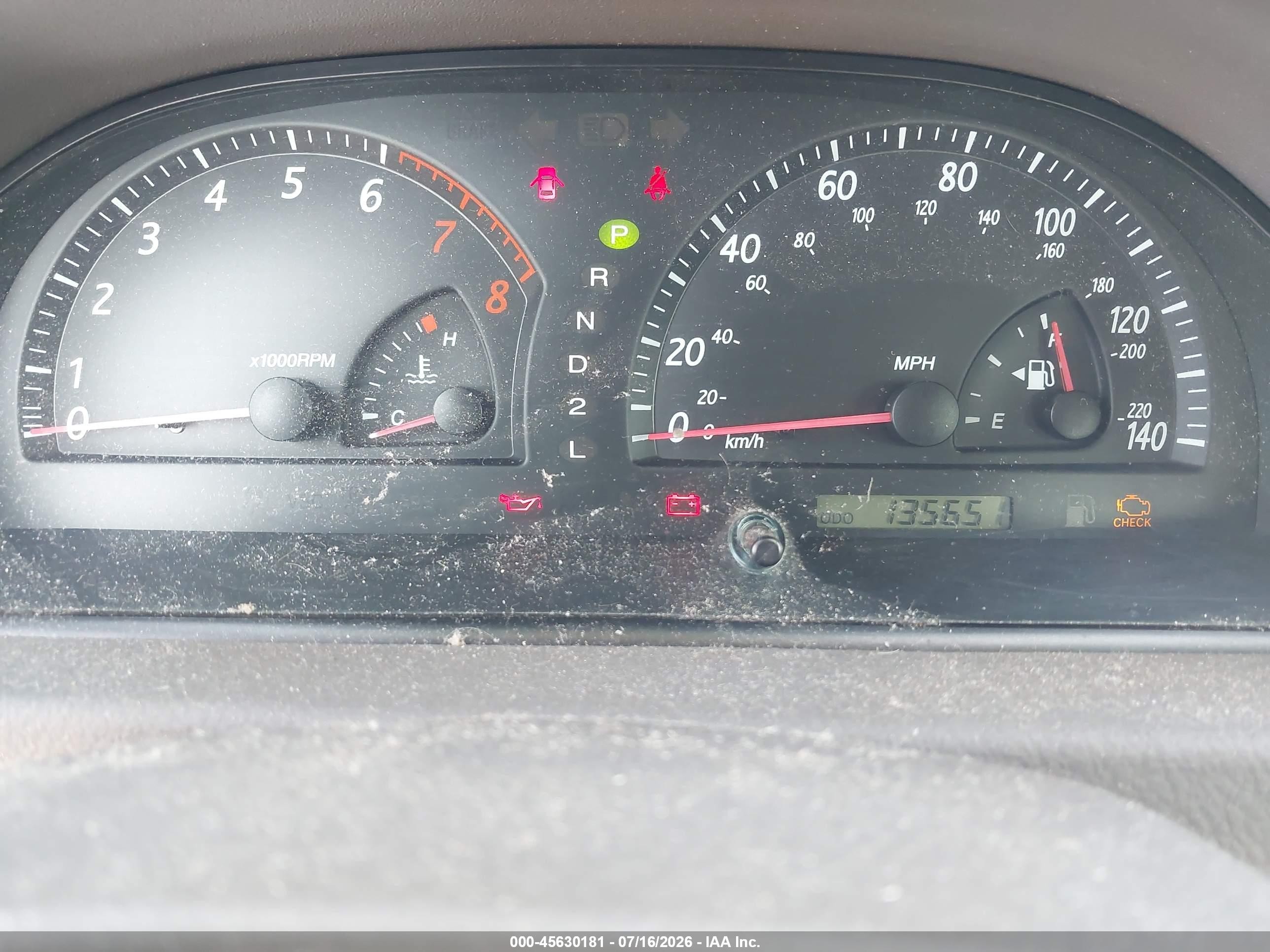 2003 Toyota Camry Xle Gray vin: 4T1BE32K53U702334