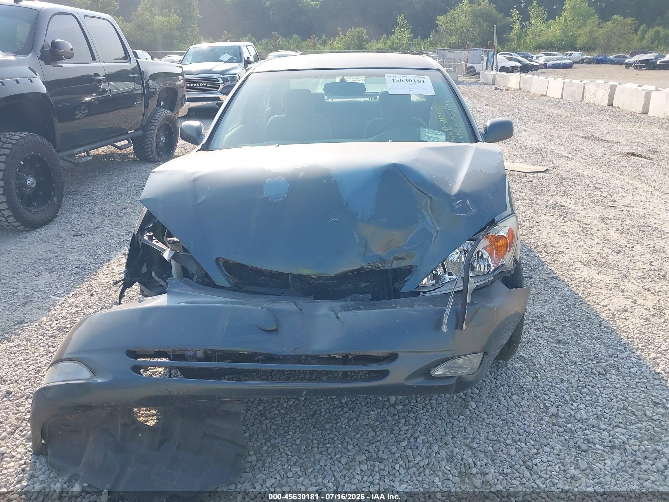 2003 Toyota Camry Xle Gray vin: 4T1BE32K53U702334