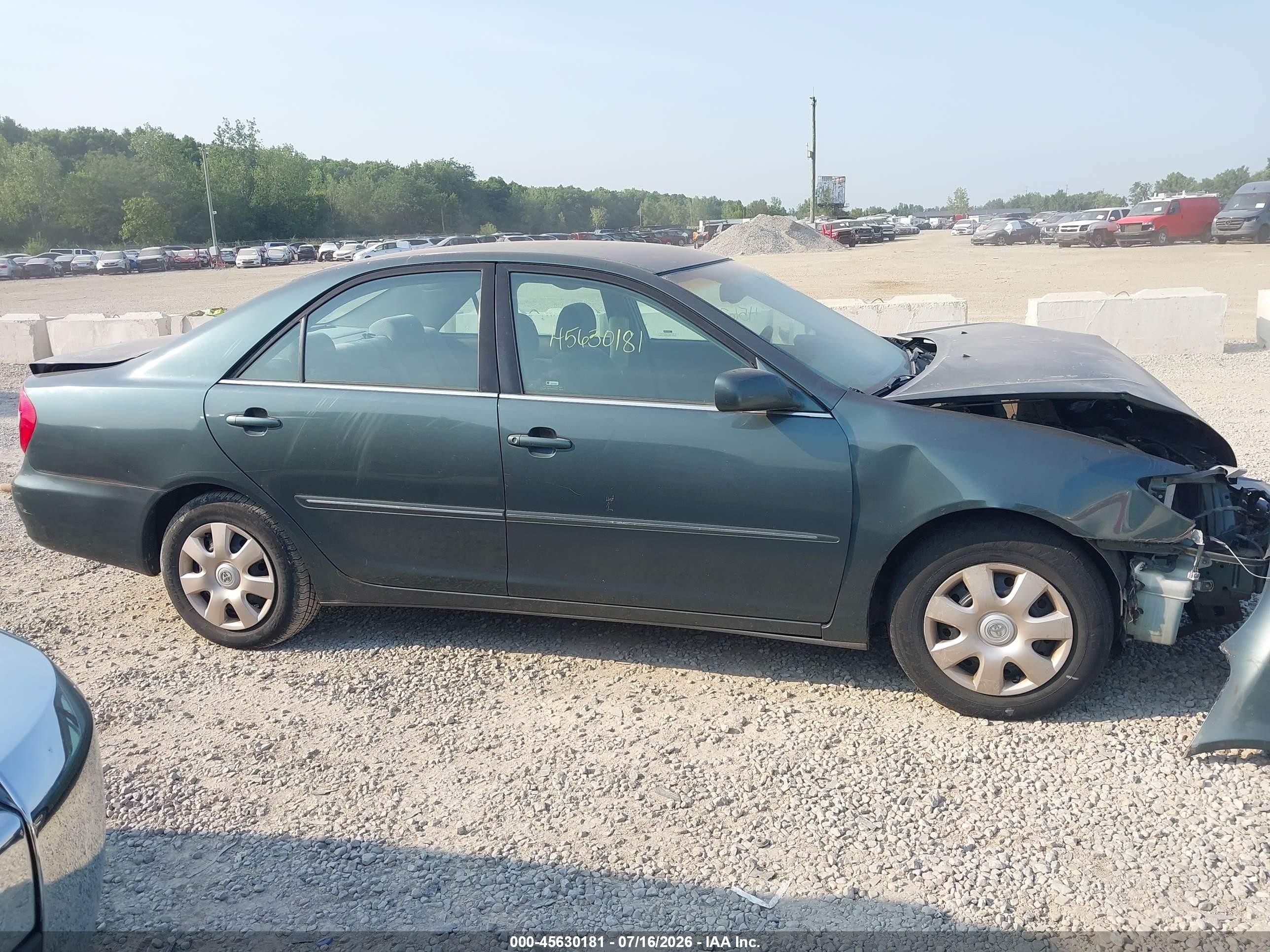 2003 Toyota Camry Xle Gray vin: 4T1BE32K53U702334