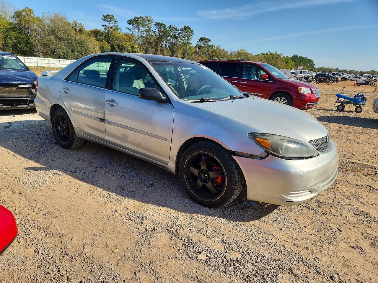 2003 Toyota Camry Le Gray vin: 4T1BE32K53U751744