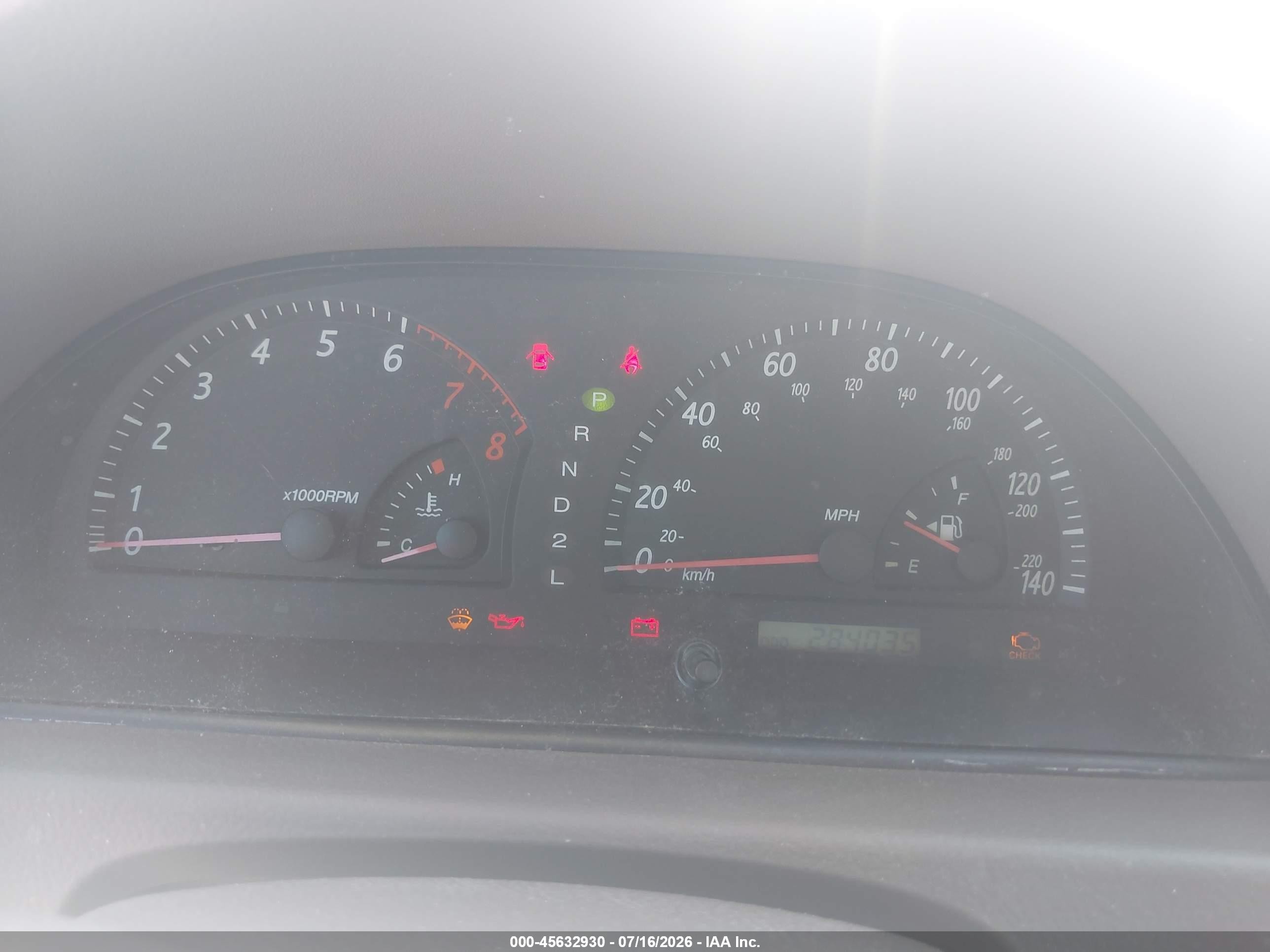 2003 Toyota Camry Le Beige vin: 4T1BE32K53U751968