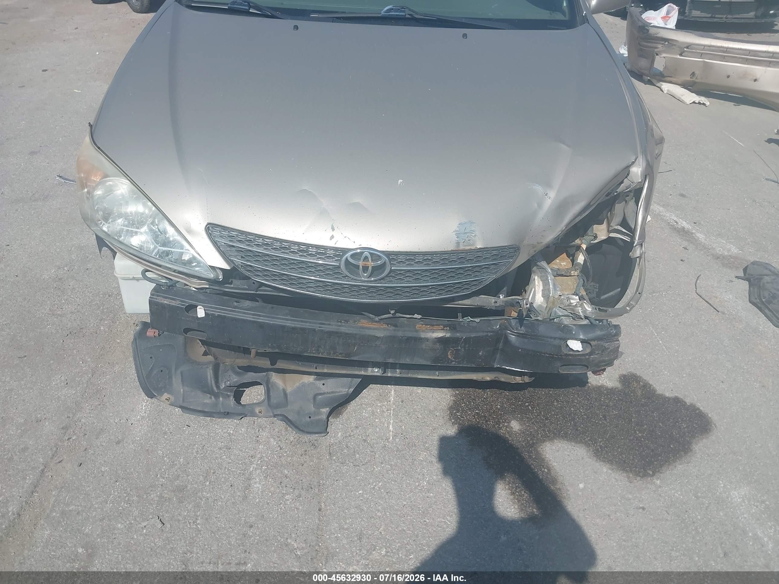 2003 Toyota Camry Le Beige vin: 4T1BE32K53U751968