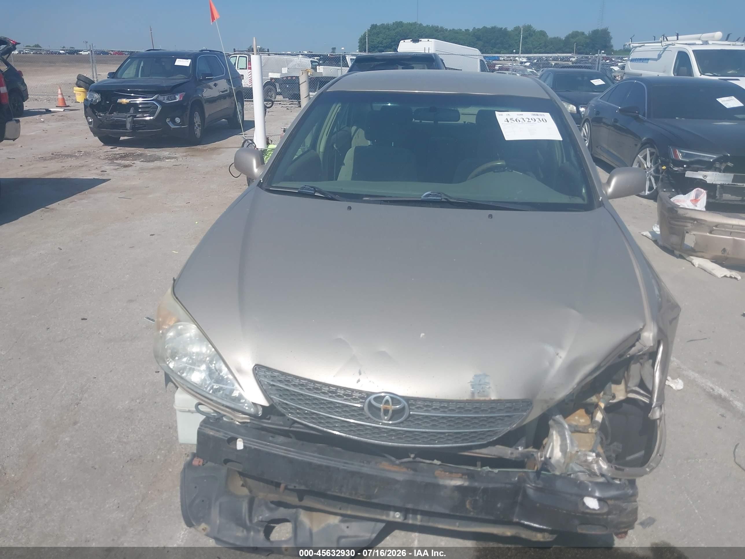 2003 Toyota Camry Le Beige vin: 4T1BE32K53U751968