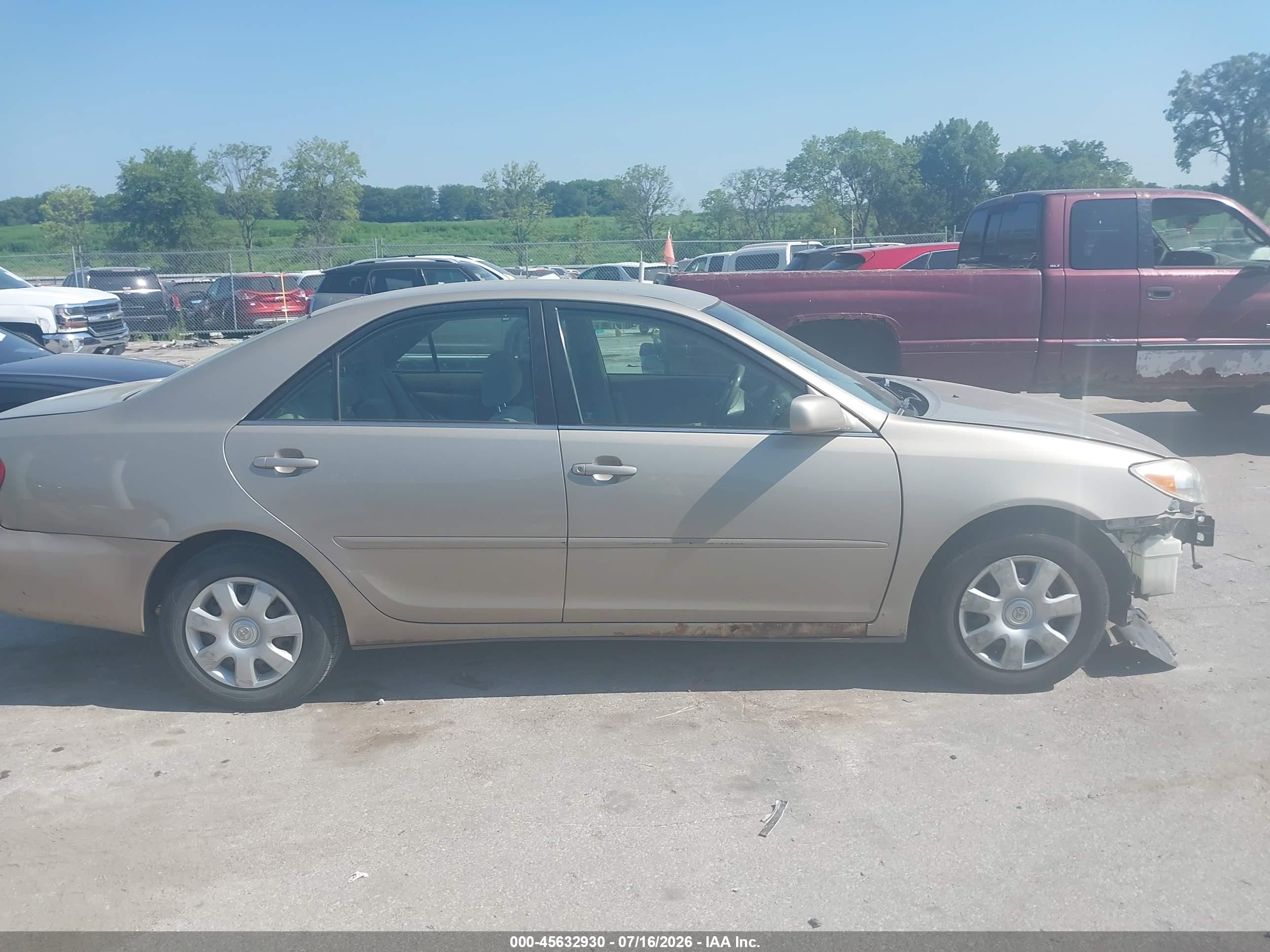 2003 Toyota Camry Le Beige vin: 4T1BE32K53U751968