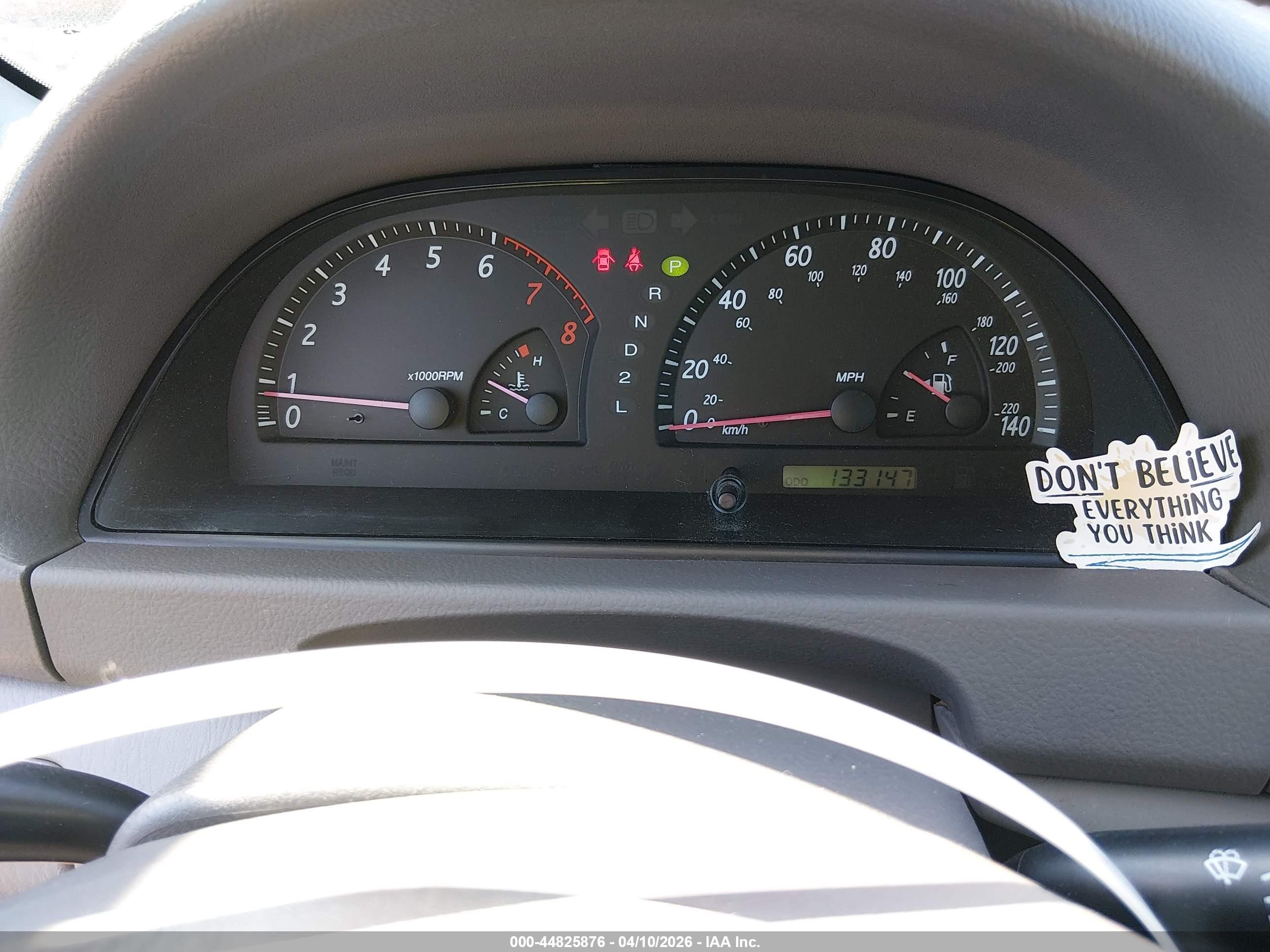 2004 Toyota Camry Le Silver vin: 4T1BE32K54U334366