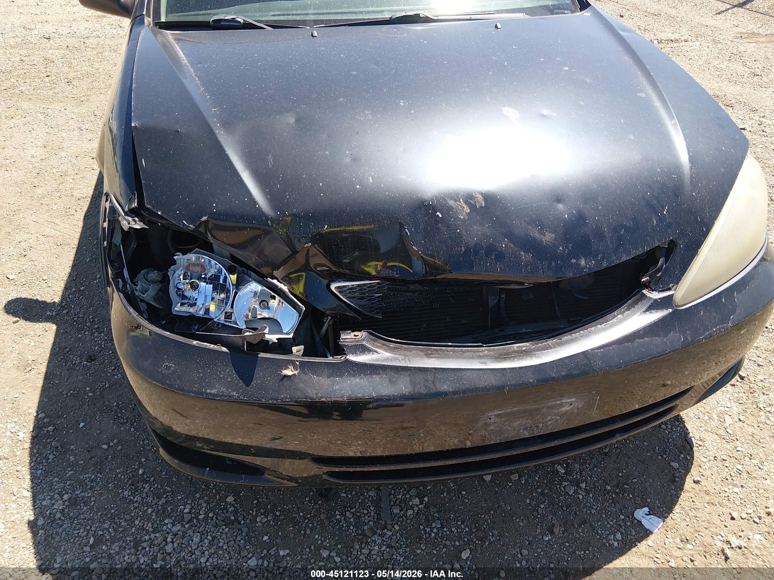 2004 Toyota Camry Se Черный vin: 4T1BE32K54U334688
