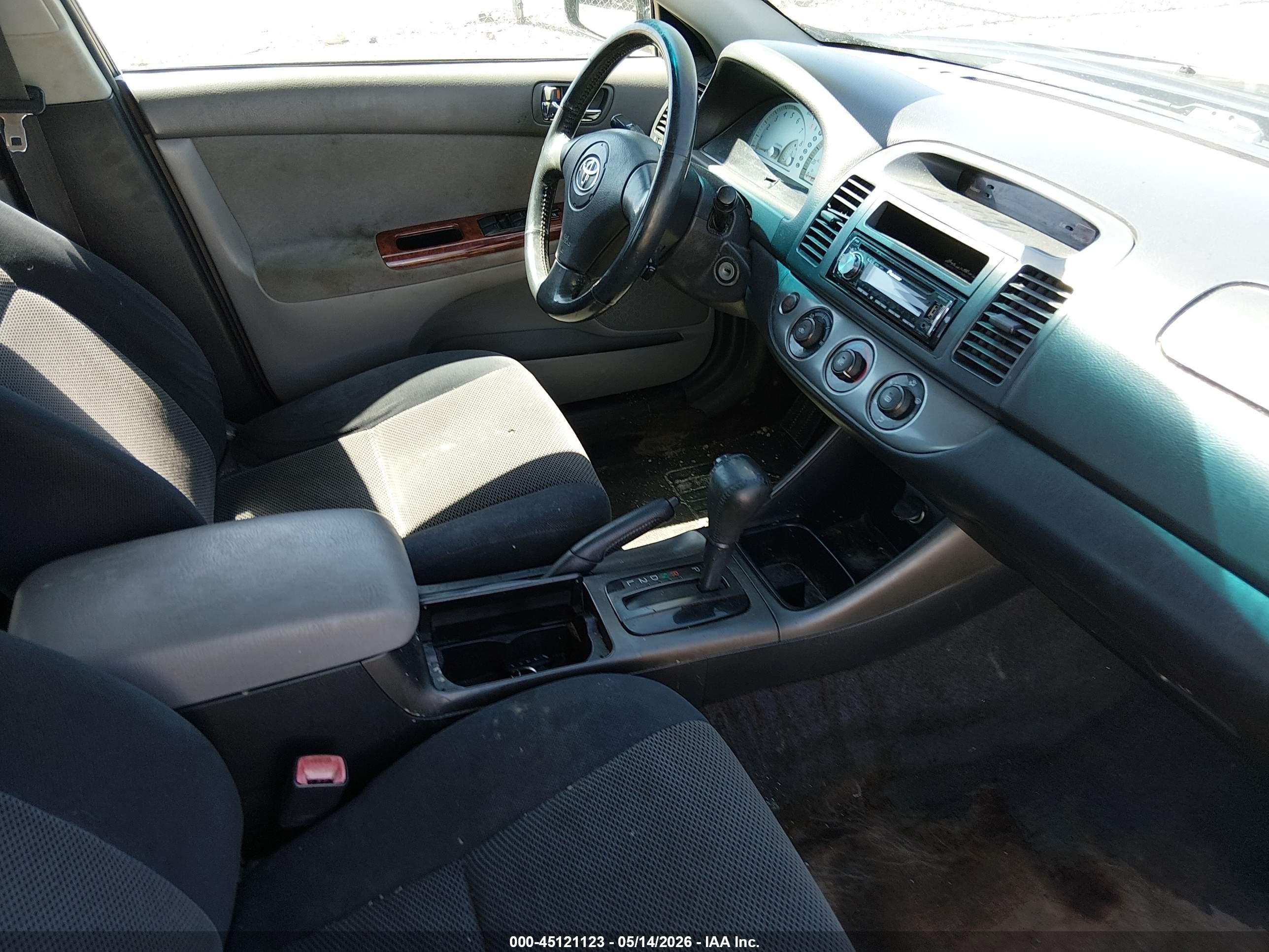 2004 Toyota Camry Se Черный vin: 4T1BE32K54U334688