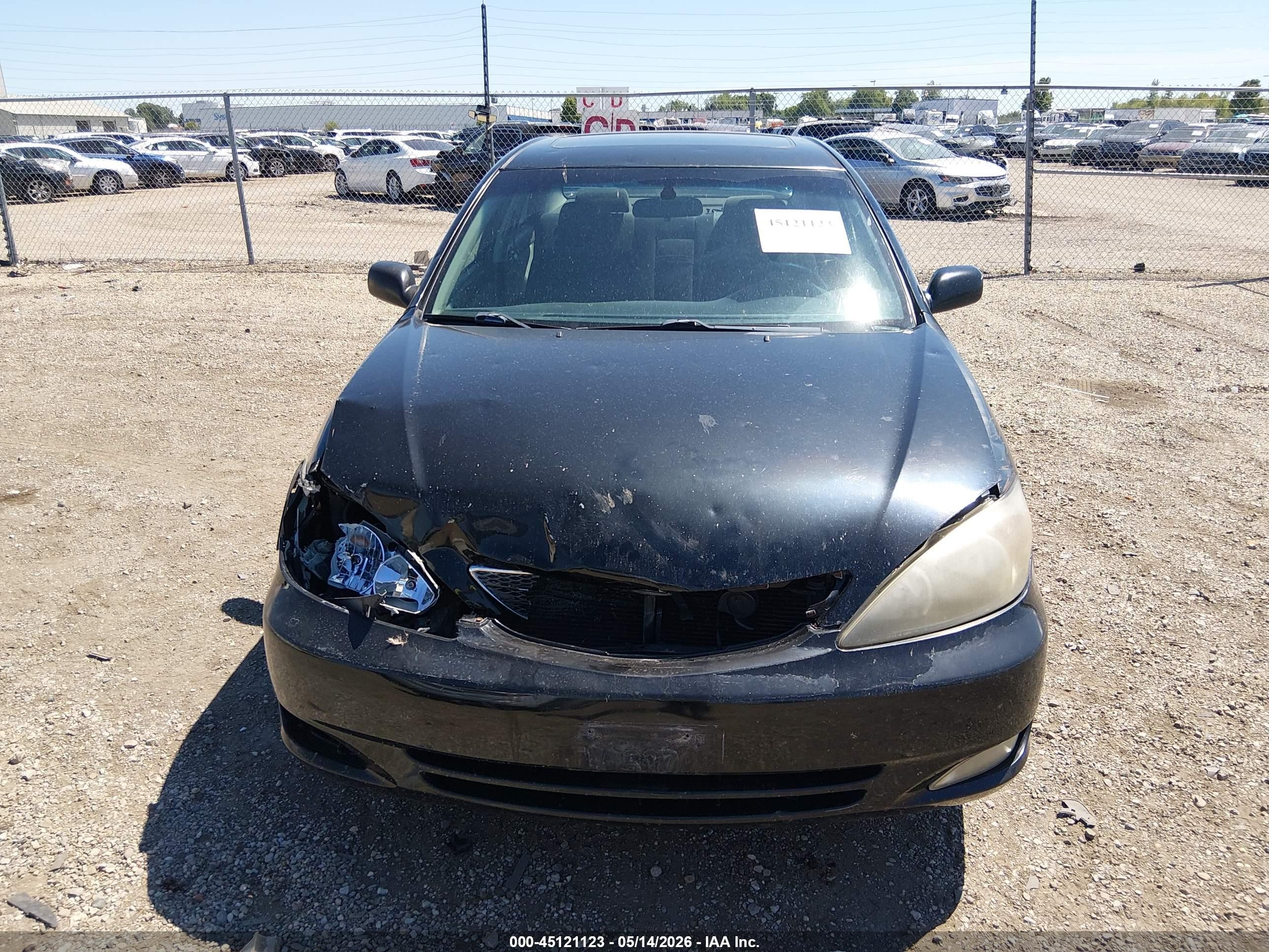2004 Toyota Camry Se Черный vin: 4T1BE32K54U334688