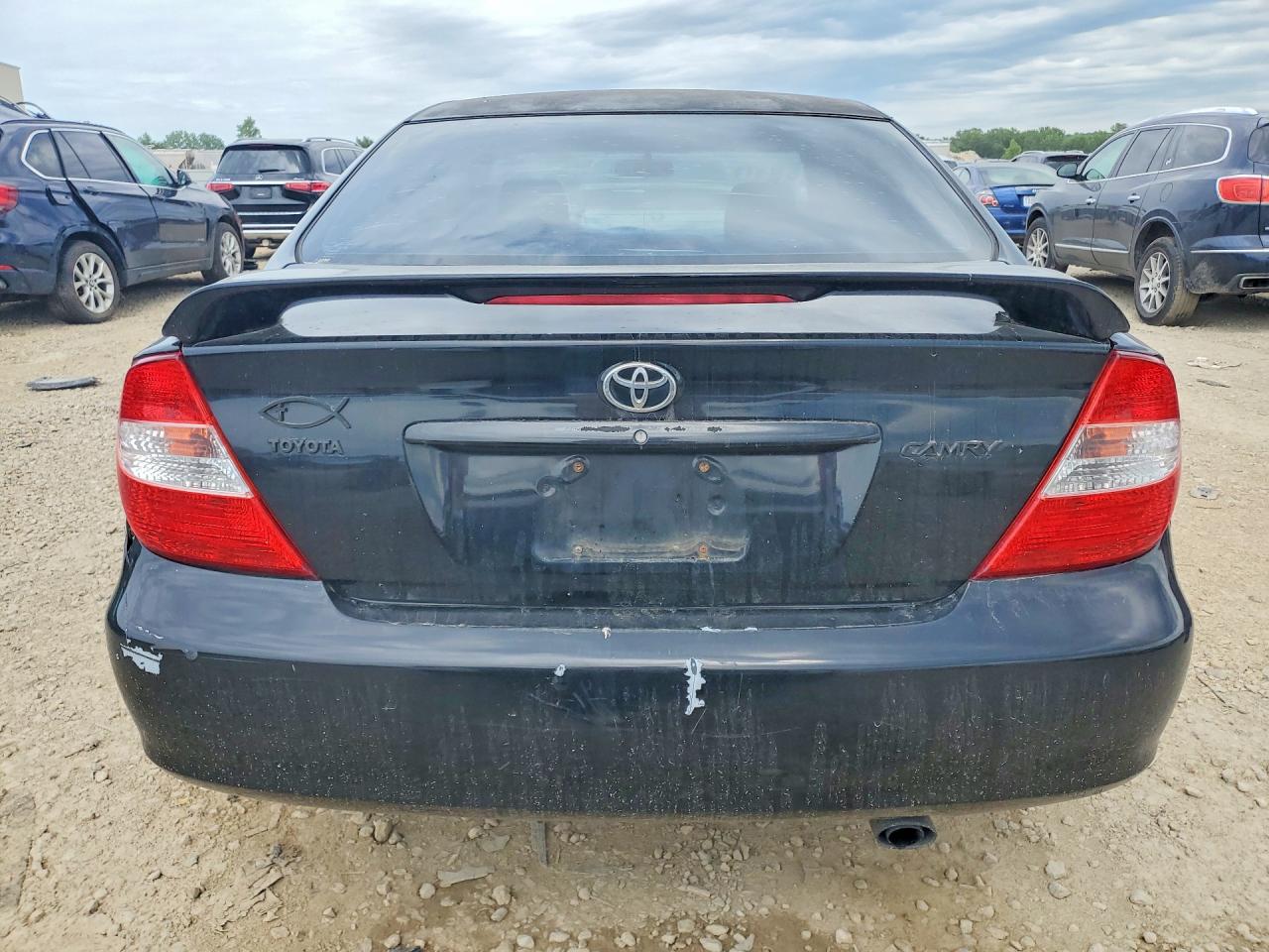 2004 Toyota Camry Se Black vin: 4T1BE32K54U356366