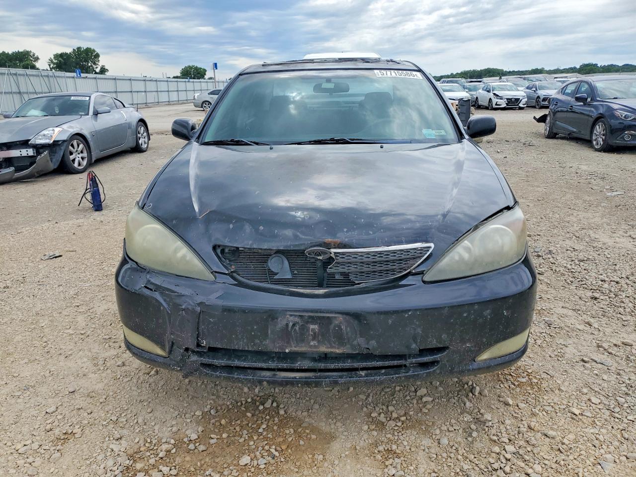 2004 Toyota Camry Se Black vin: 4T1BE32K54U356366