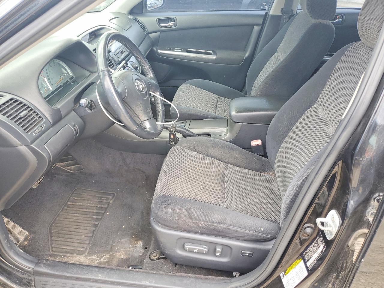 2004 Toyota Camry Se Black vin: 4T1BE32K54U356366