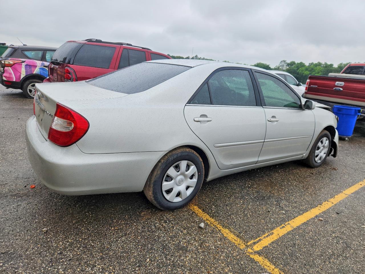 2004 Toyota Camry Le Silver vin: 4T1BE32K54U789945