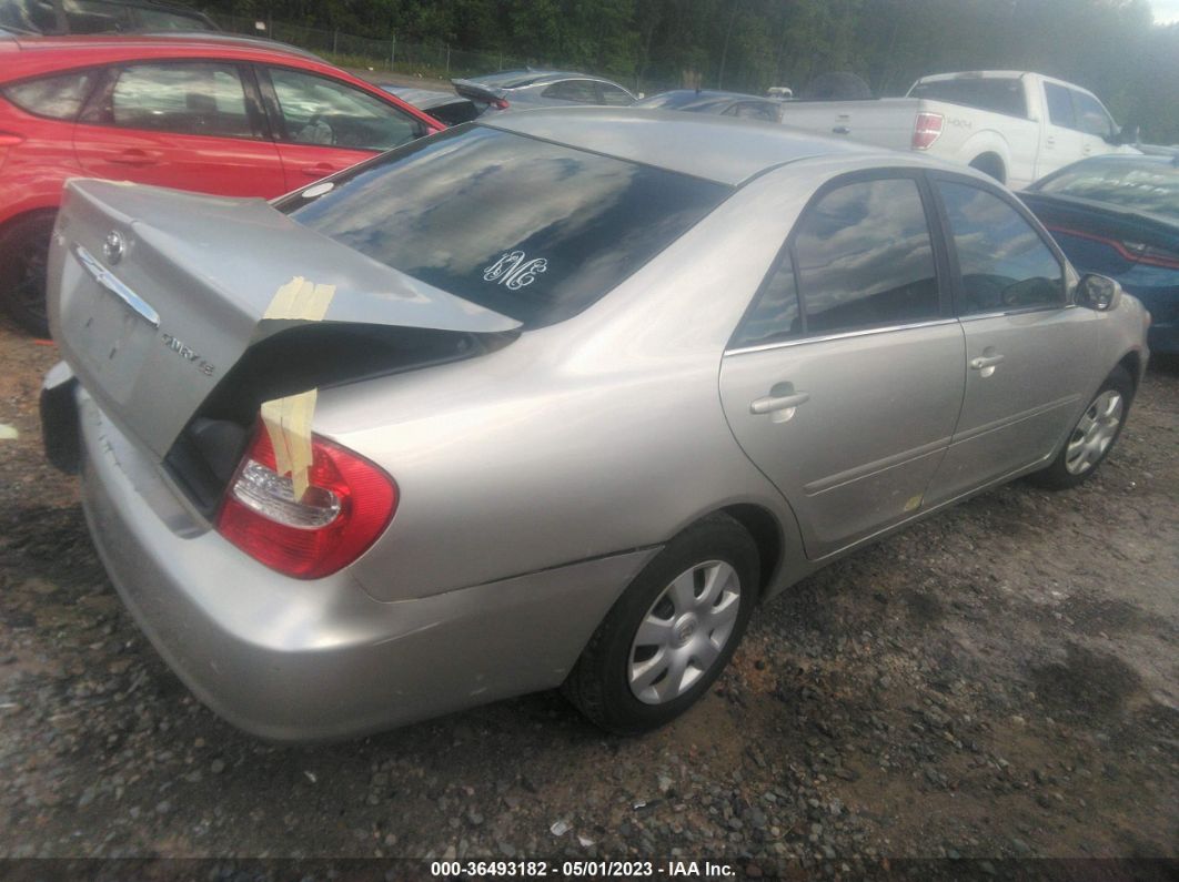 2004 Toyota Camry Le Серебряный vin: 4T1BE32K54U809675