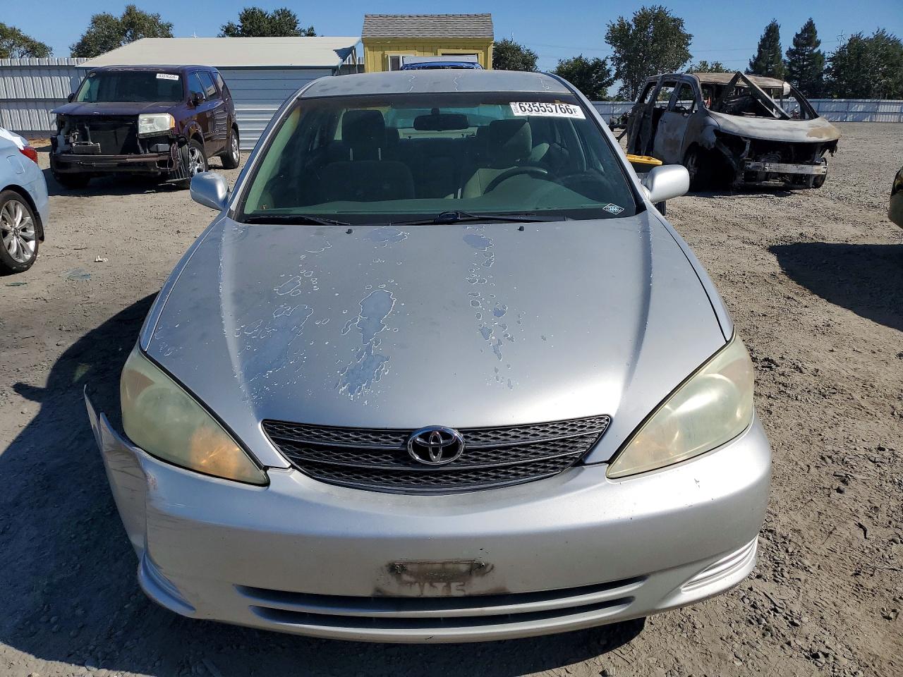 2004 Toyota Camry Le Silver vin: 4T1BE32K54U814939