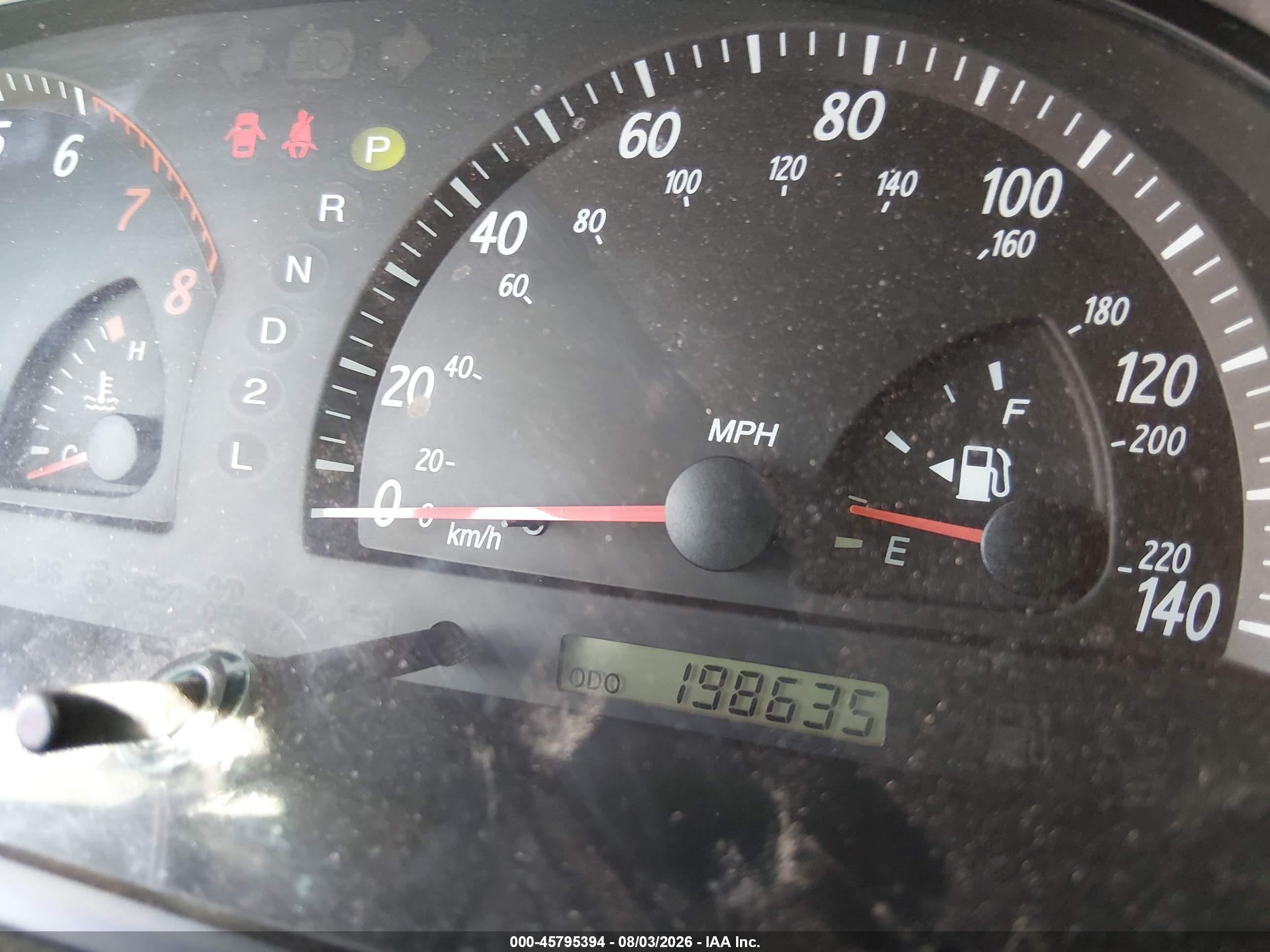 2004 Toyota Camry Le Silver vin: 4T1BE32K54U816397