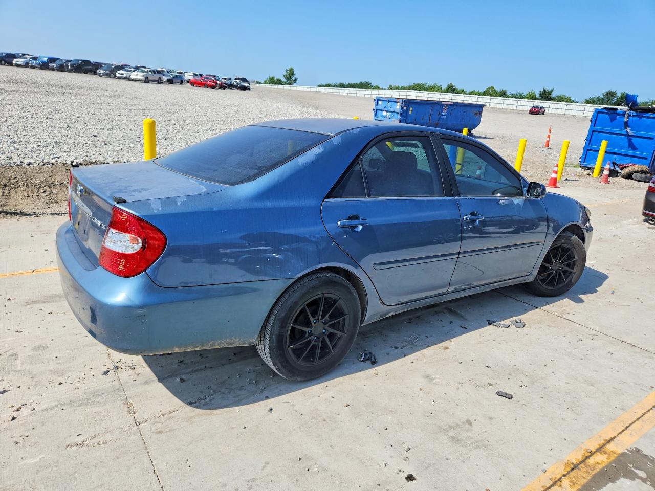 2004 Toyota Camry Le Синий vin: 4T1BE32K54U847486