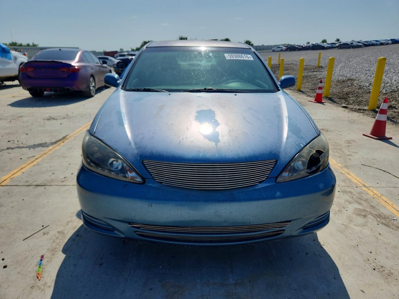 2004 Toyota Camry Le Синий vin: 4T1BE32K54U847486