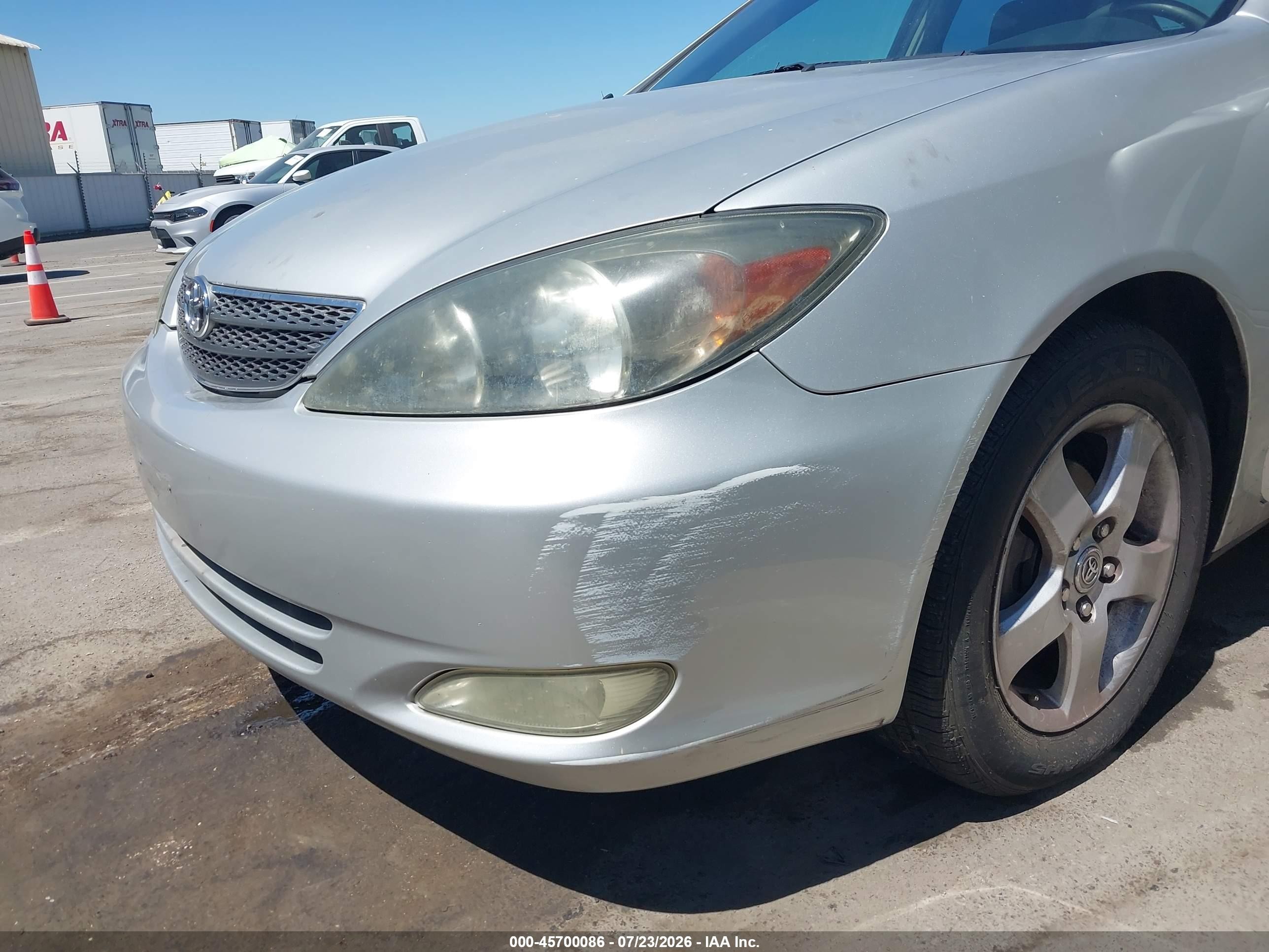 2004 Toyota Camry Se Серебряный vin: 4T1BE32K54U912076