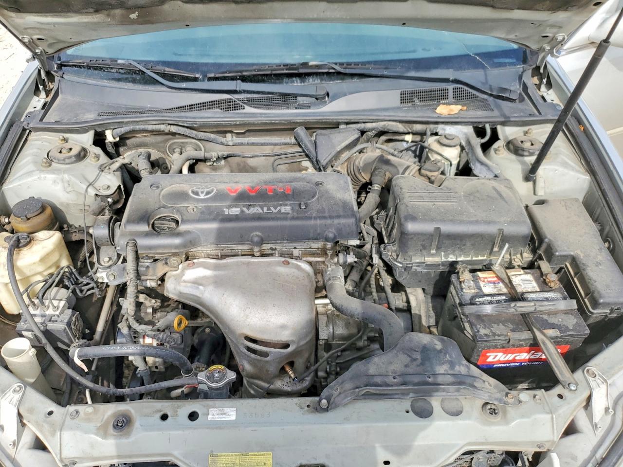 2005 Toyota Camry Le Silver vin: 4T1BE32K55U008536