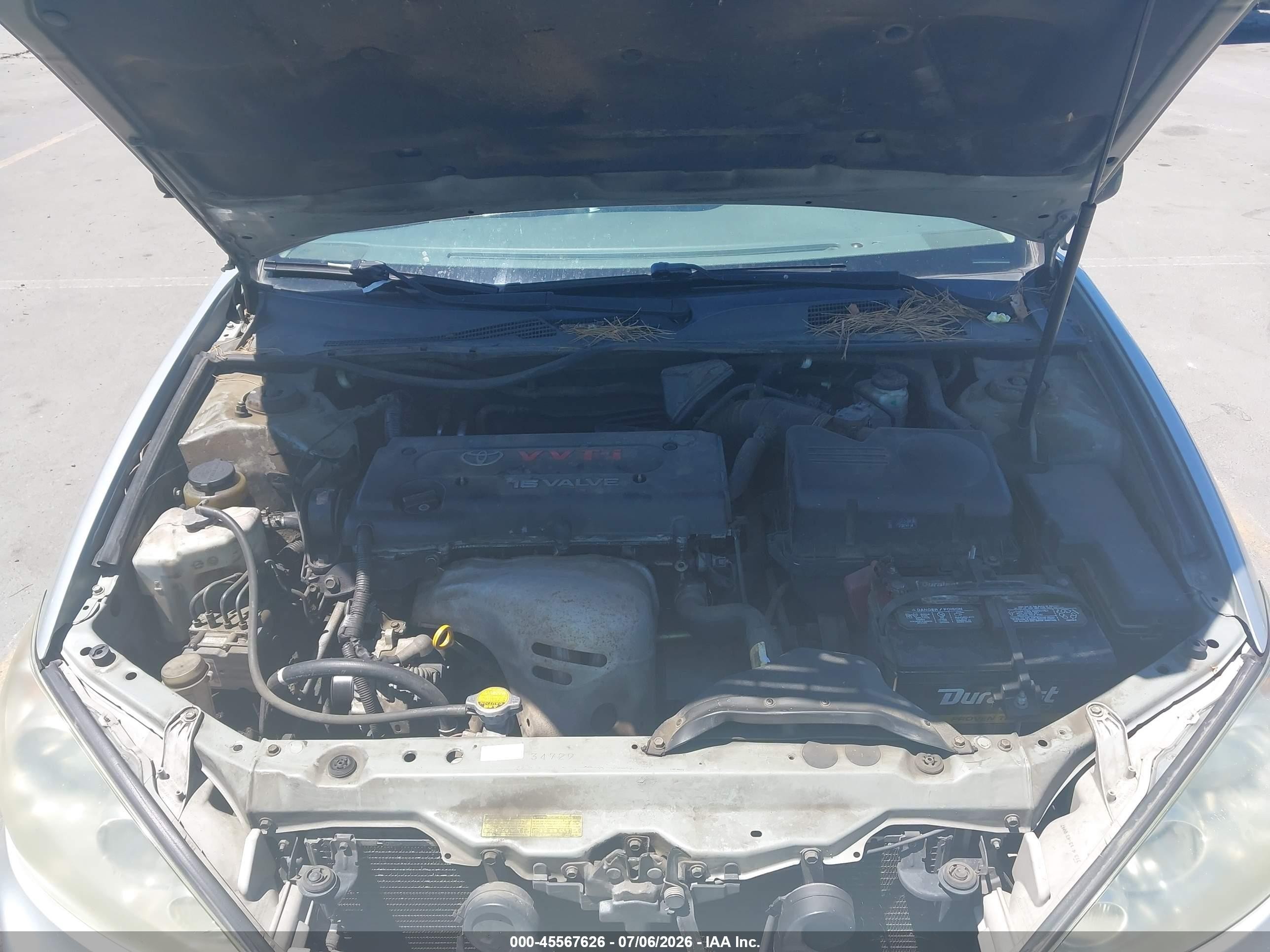 2005 Toyota Camry Std Silver vin: 4T1BE32K55U009413