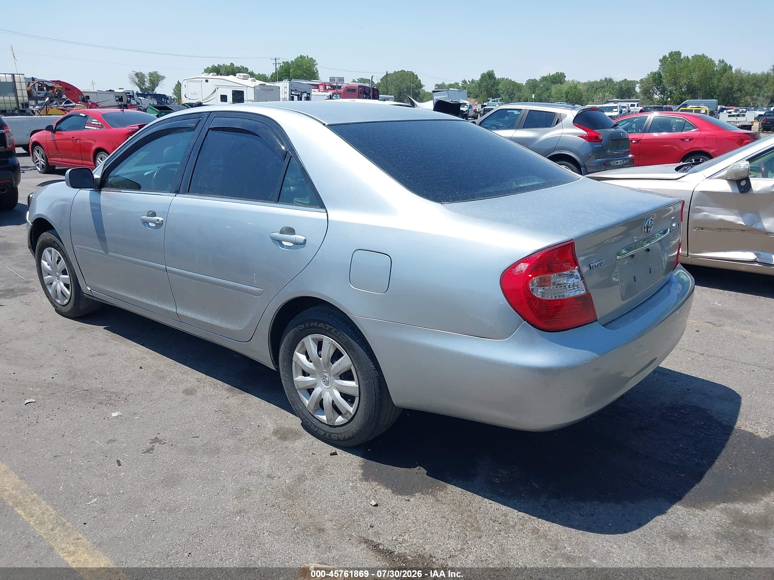 2005 Toyota Camry Le Gray vin: 4T1BE32K55U073483