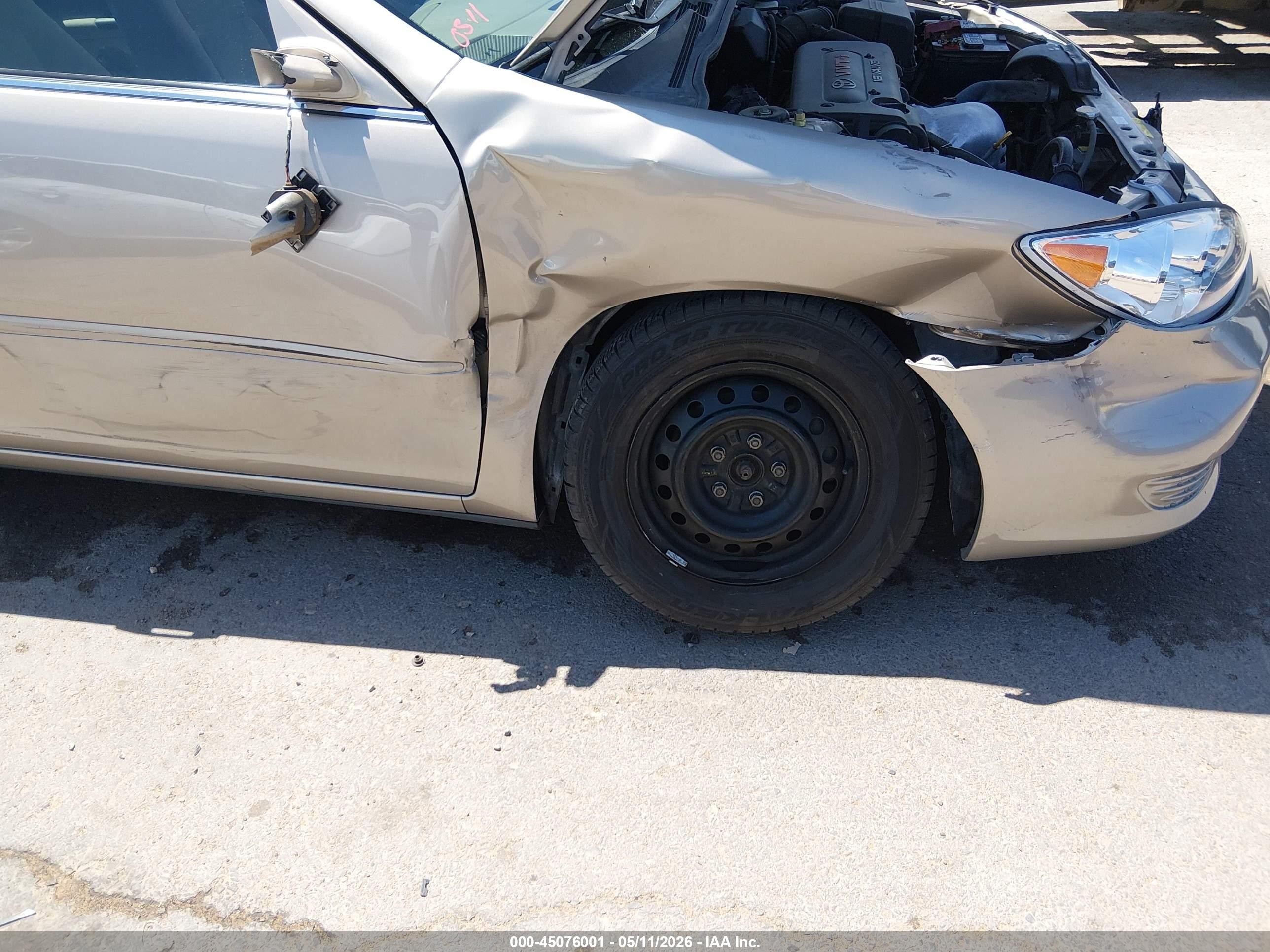 2005 Toyota Camry Le Pewter vin: 4T1BE32K55U413361