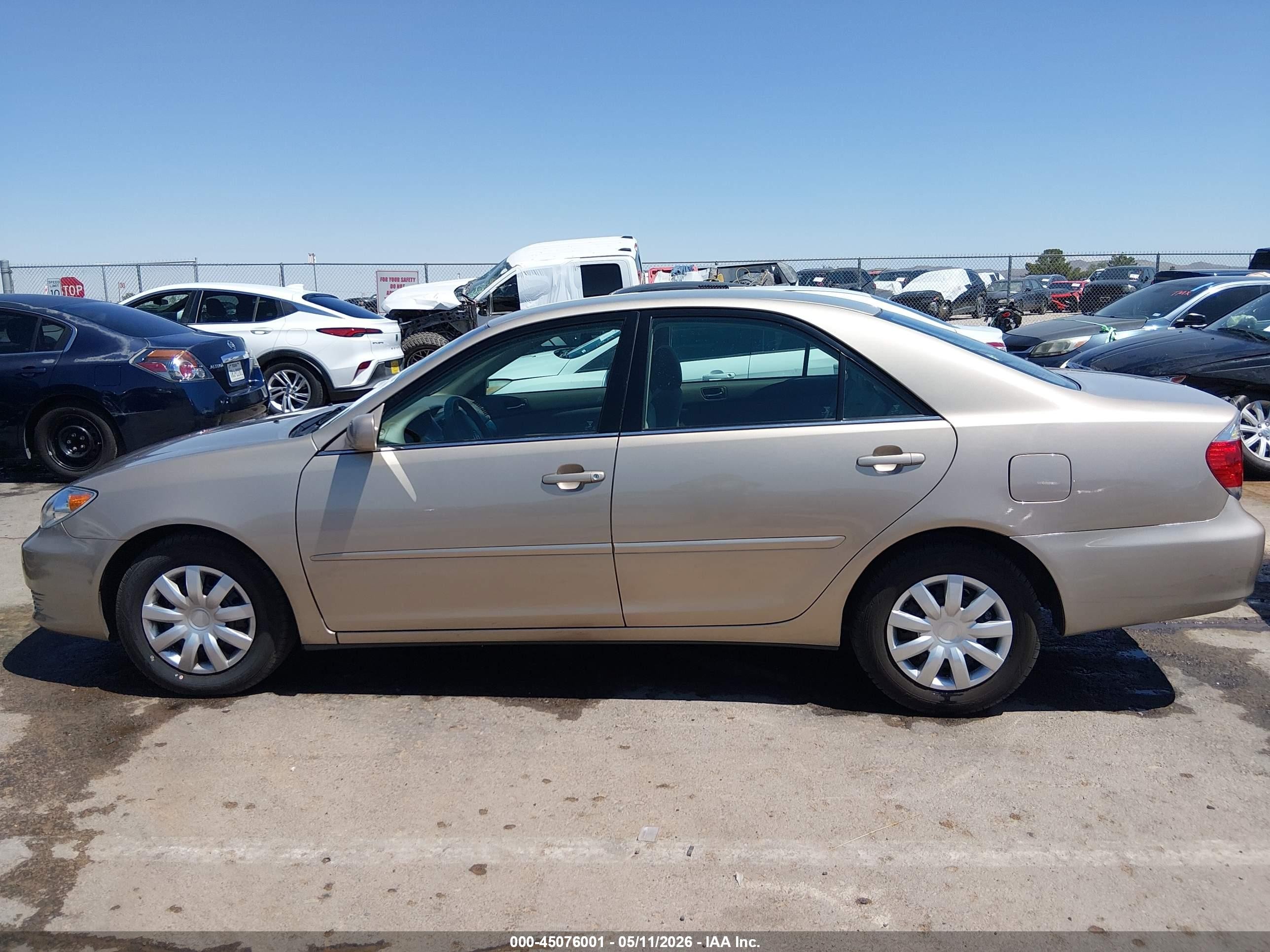 2005 Toyota Camry Le Pewter vin: 4T1BE32K55U413361