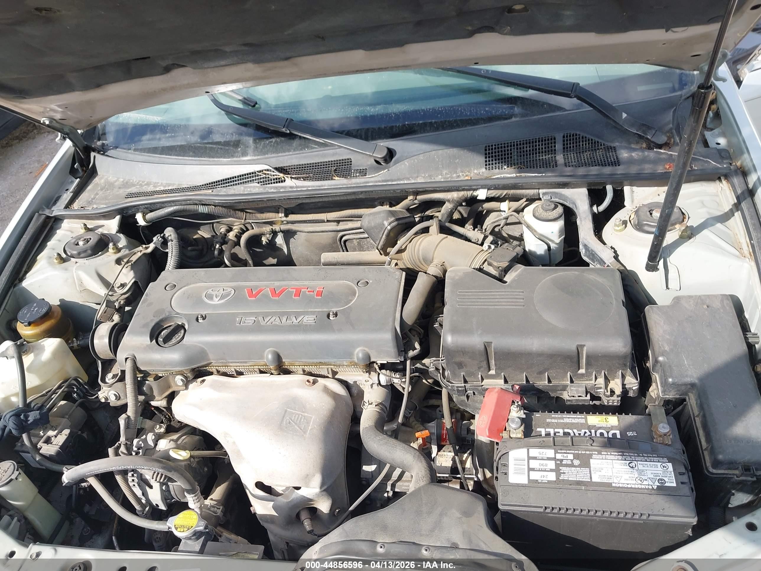 2005 Toyota Camry Le White vin: 4T1BE32K55U425557