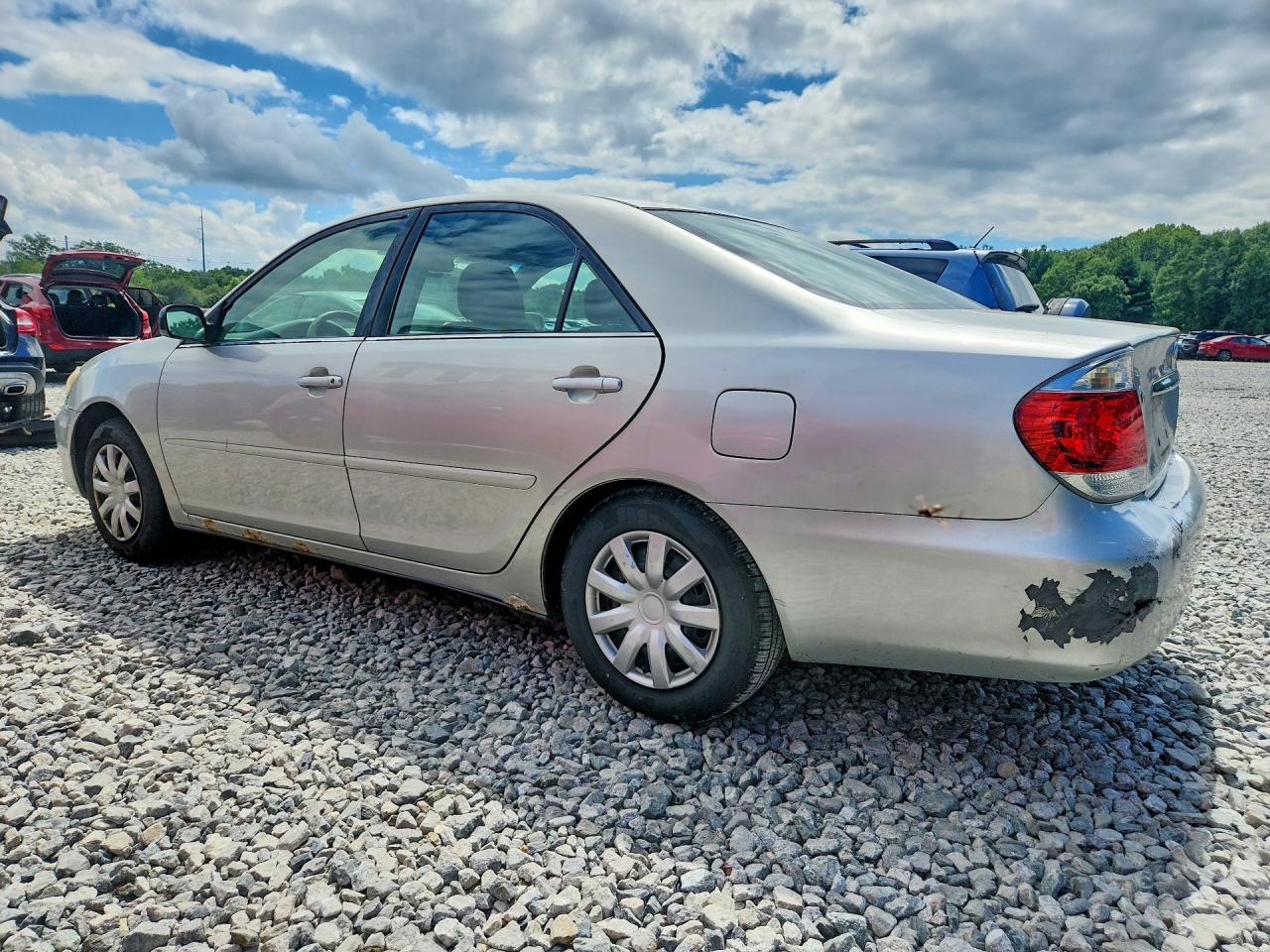2005 Toyota Camry Le Серебряный vin: 4T1BE32K55U516537