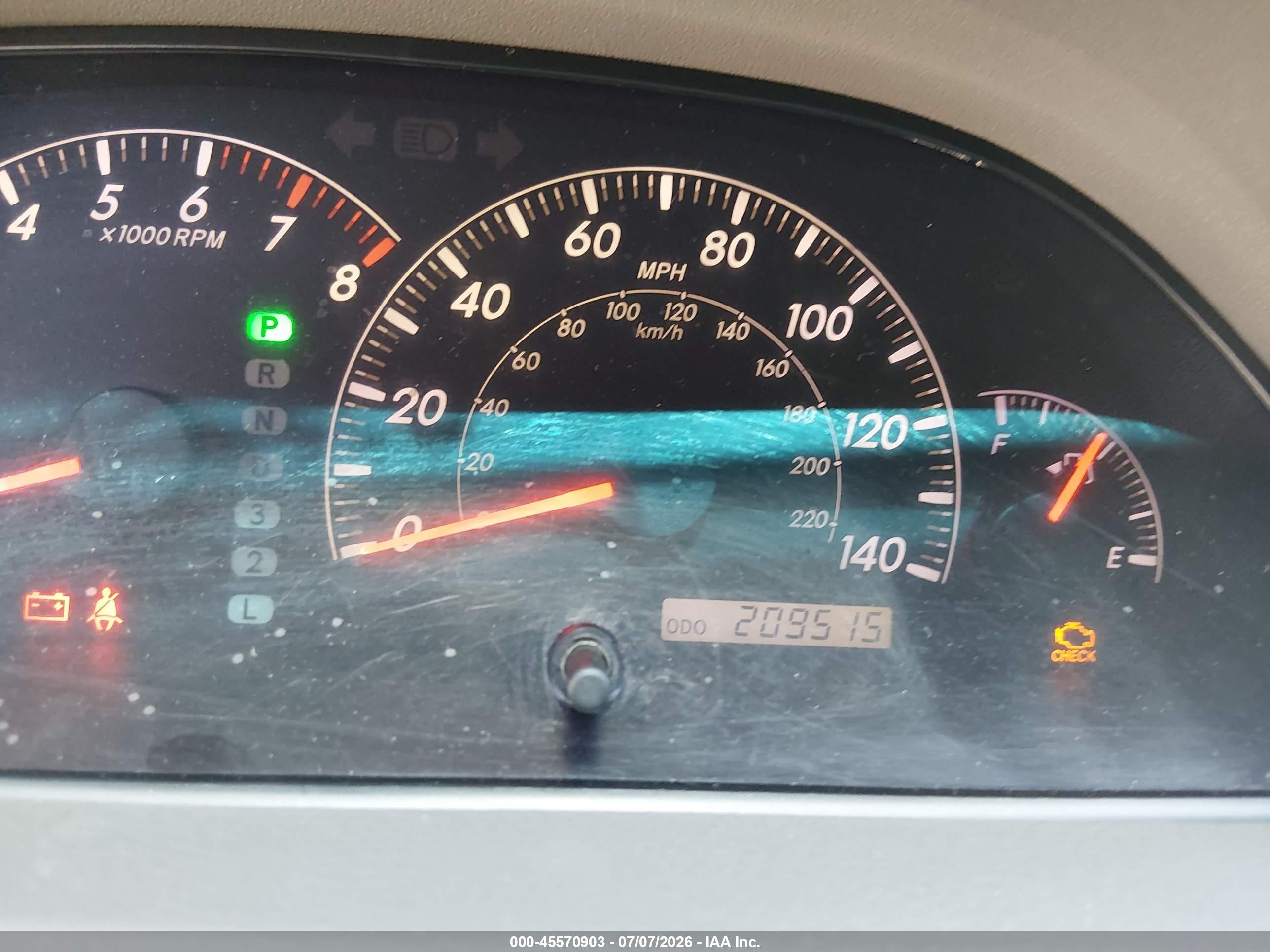 2005 Toyota Camry Le Gray vin: 4T1BE32K55U536951