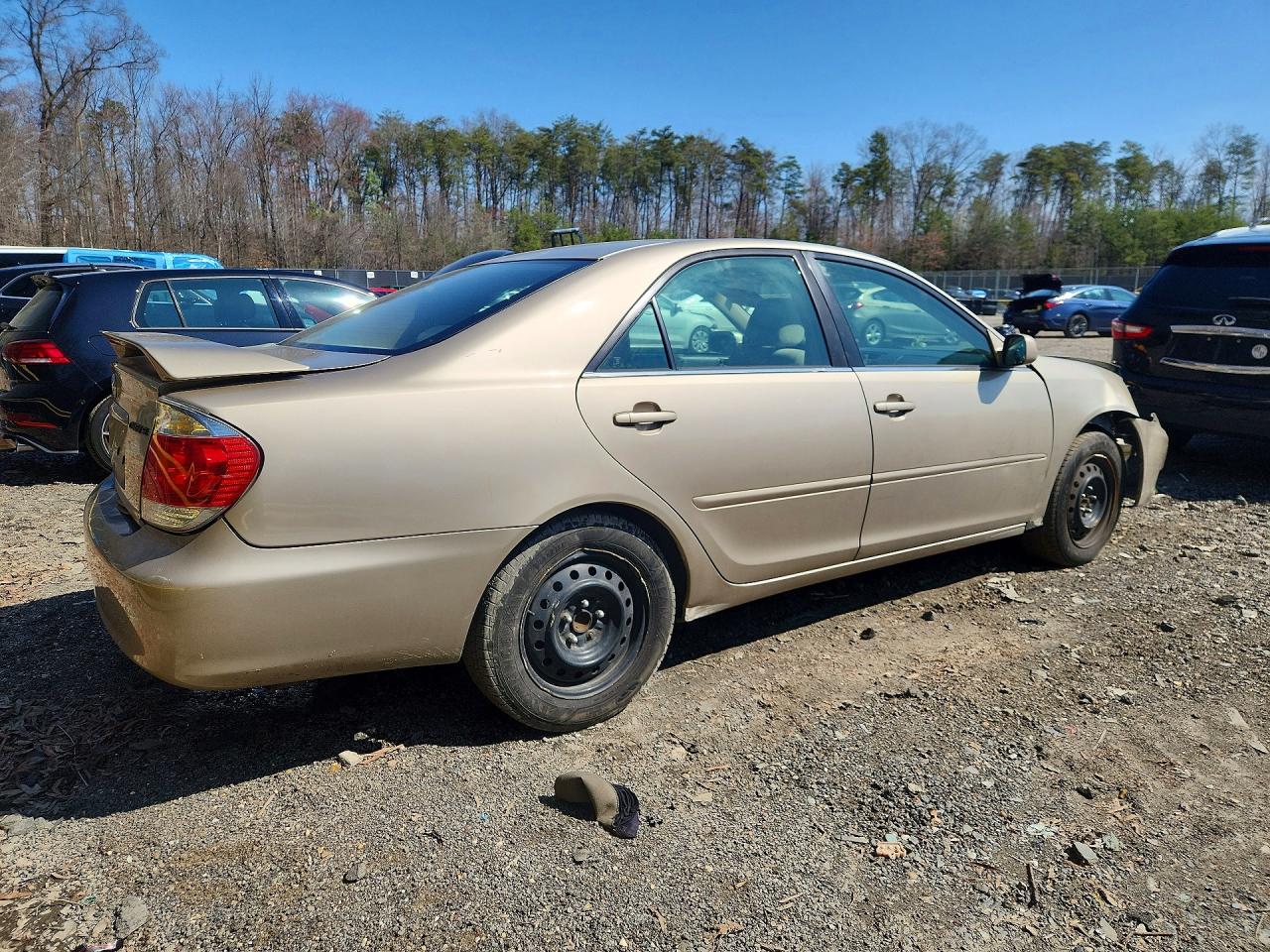 2005 Toyota Camry Se Beige vin: 4T1BE32K55U544290