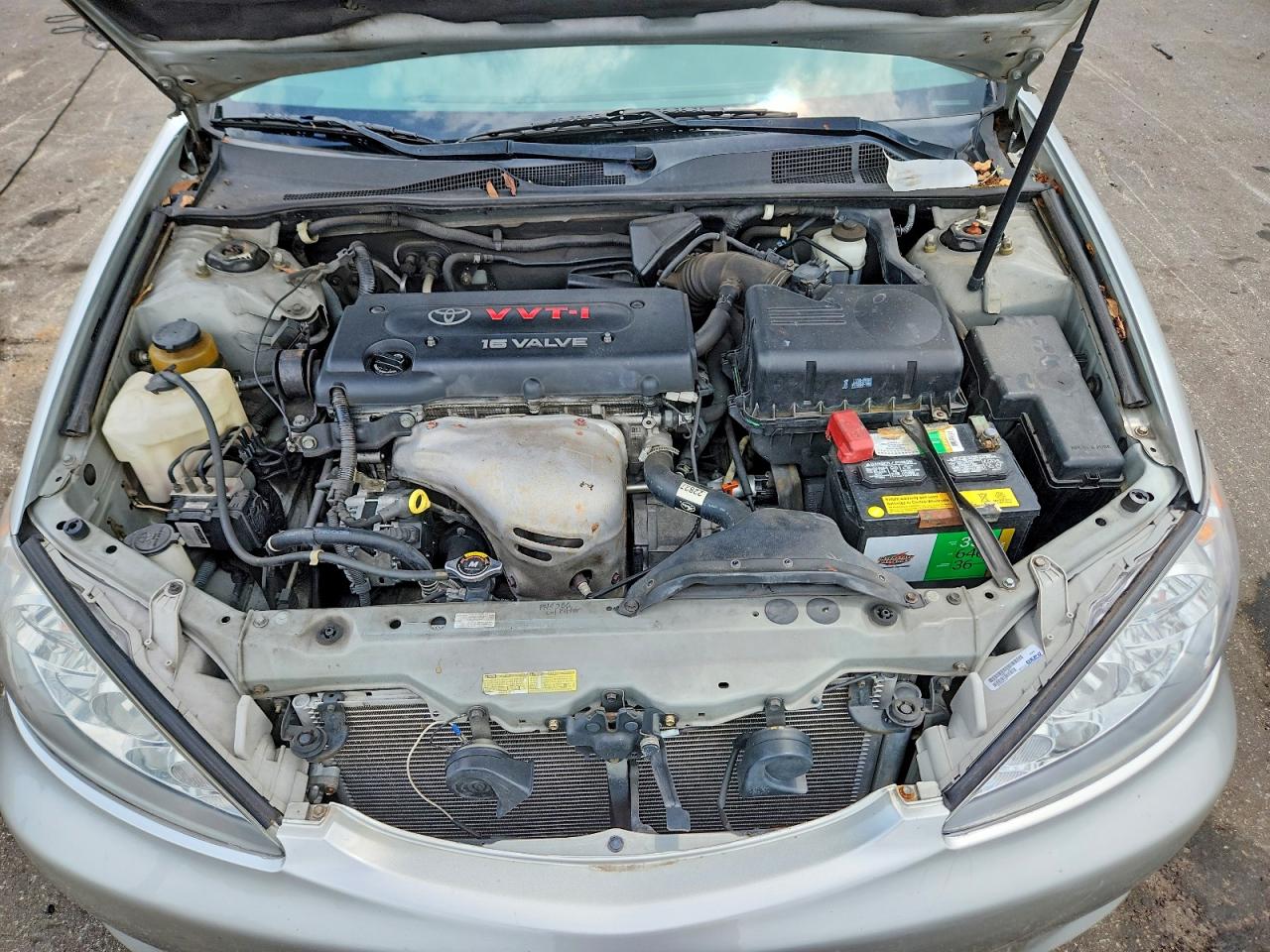 2005 Toyota Camry Le Silver vin: 4T1BE32K55U546363