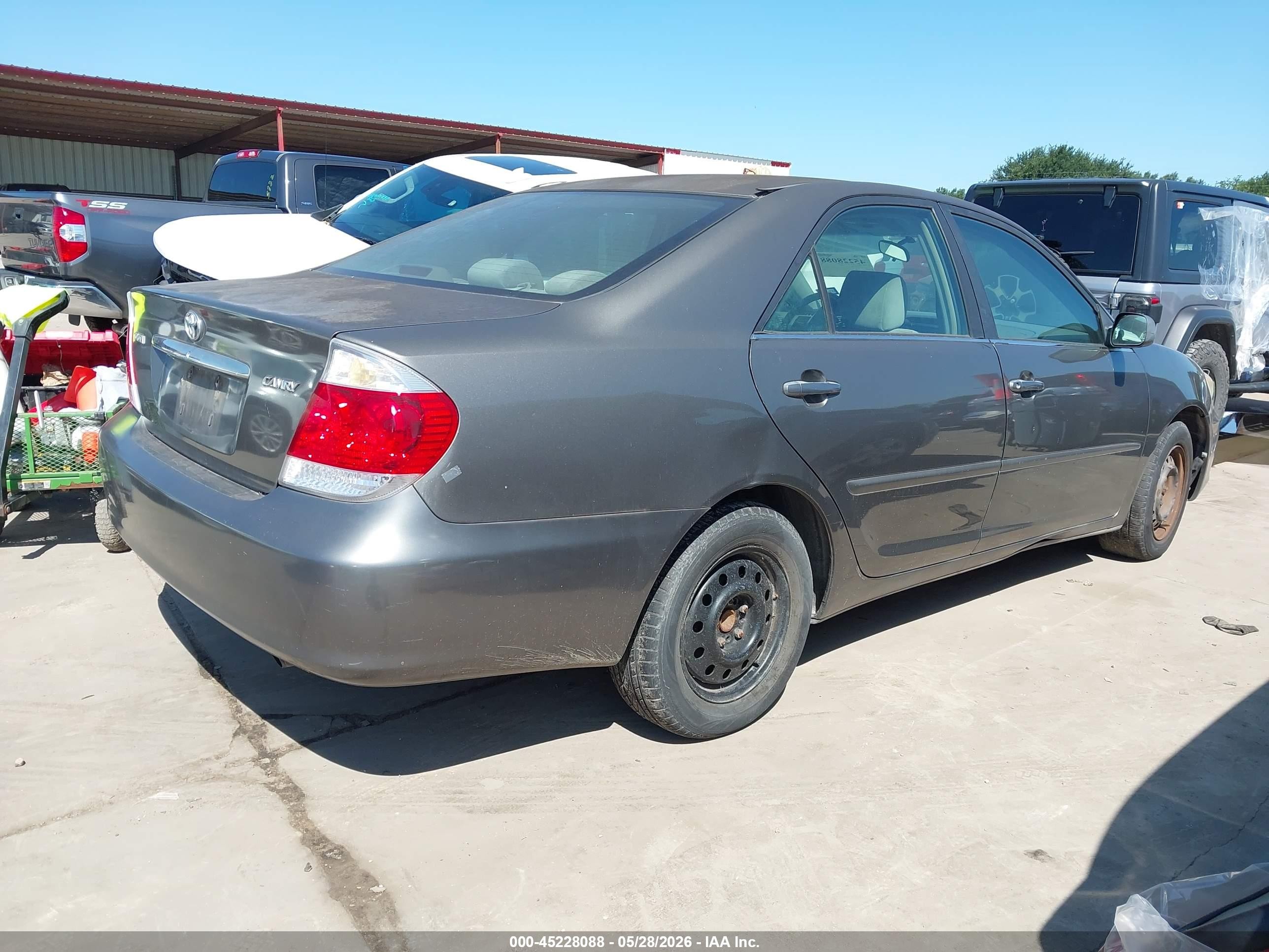 2005 Toyota Camry Std Brown vin: 4T1BE32K55U569111