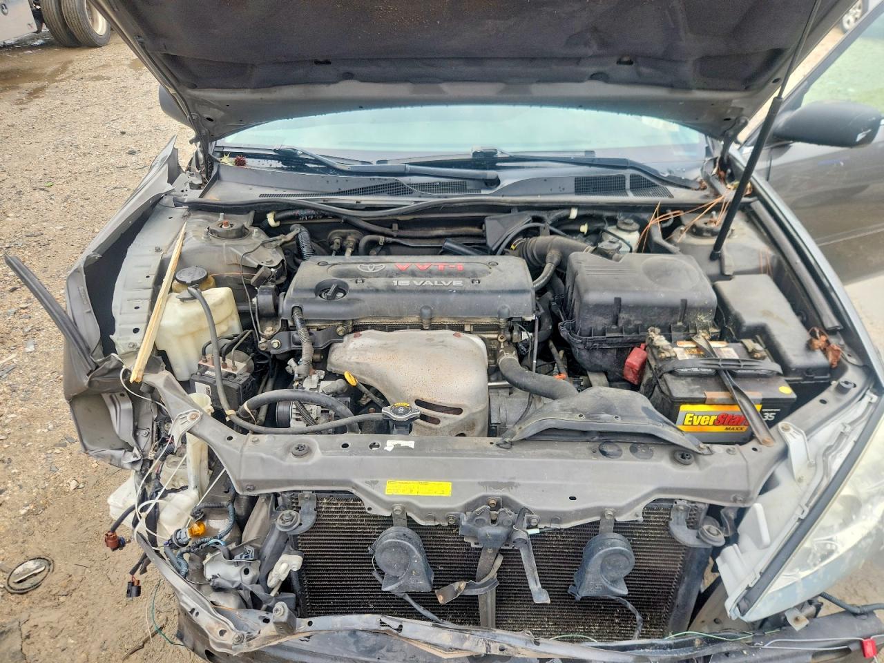 2005 Toyota Camry Standard Серый vin: 4T1BE32K55U572803