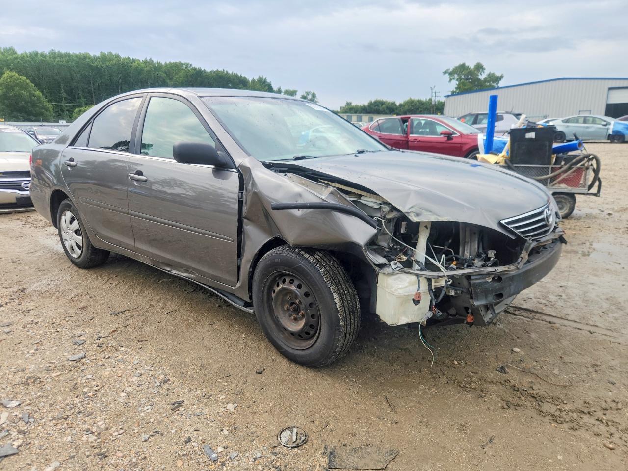 2005 Toyota Camry Standard Серый vin: 4T1BE32K55U572803