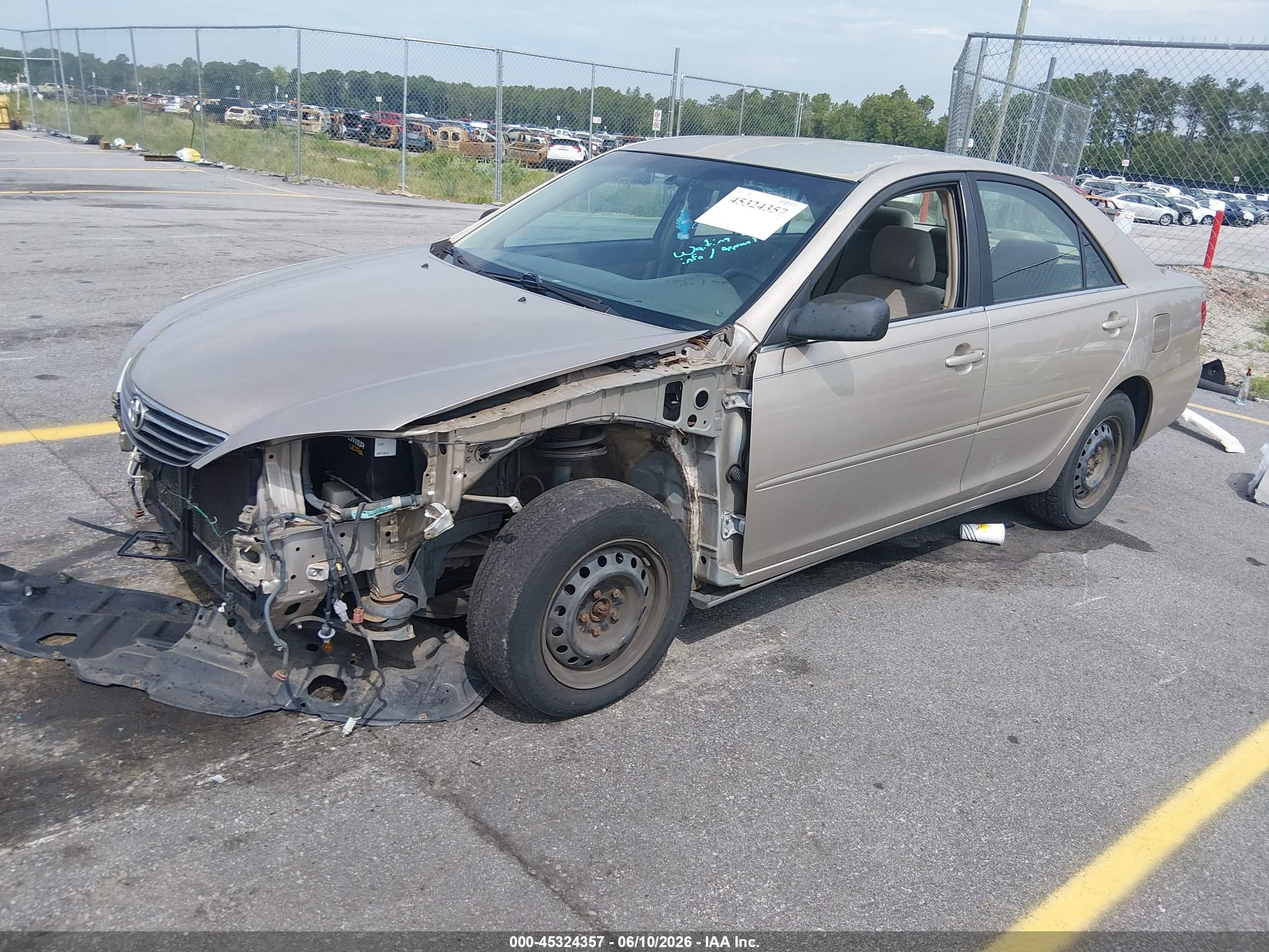 2005 Toyota Camry Std Tan vin: 4T1BE32K55U574101