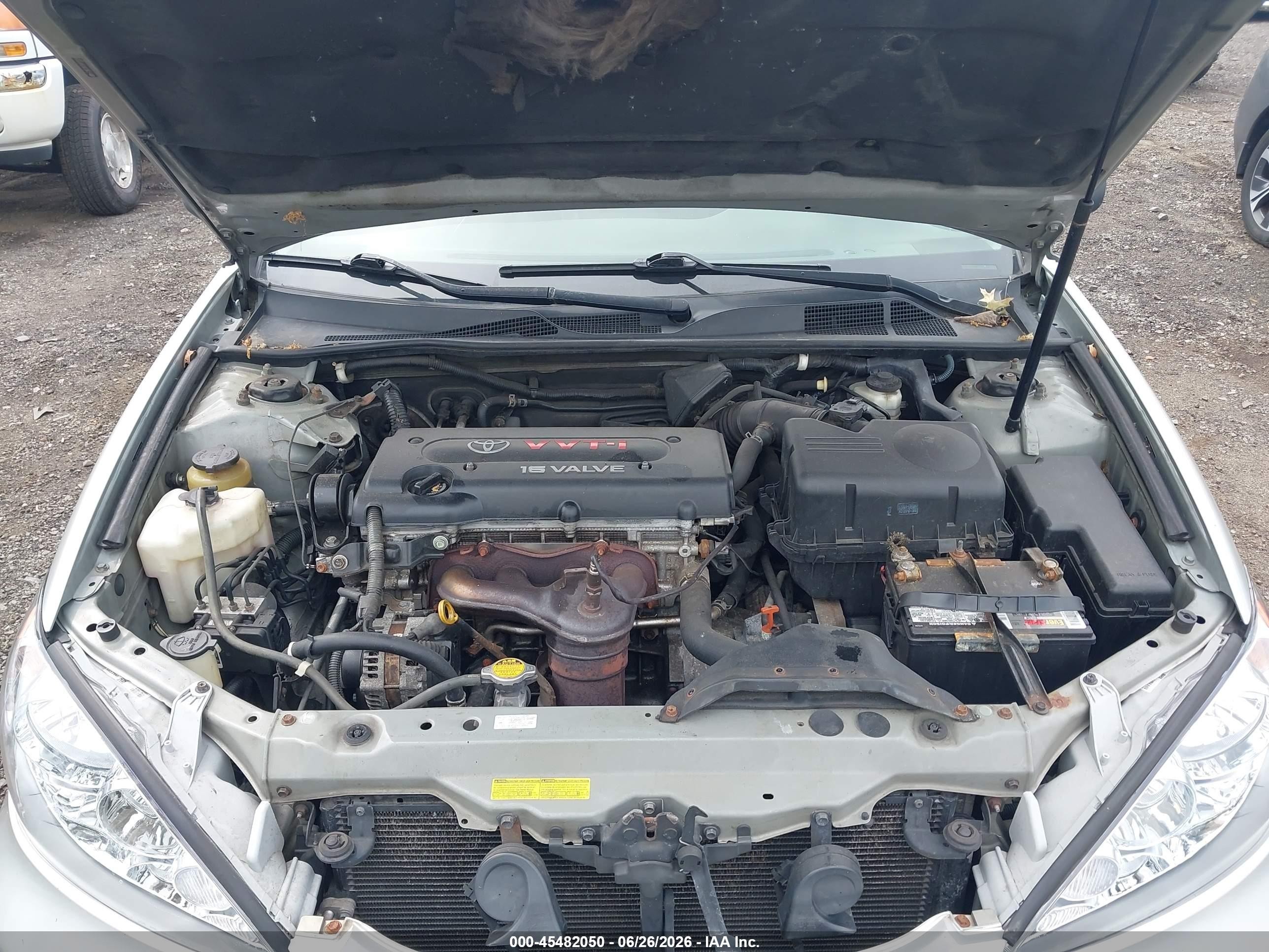 2005 Toyota Camry Std Серебряный vin: 4T1BE32K55U611034
