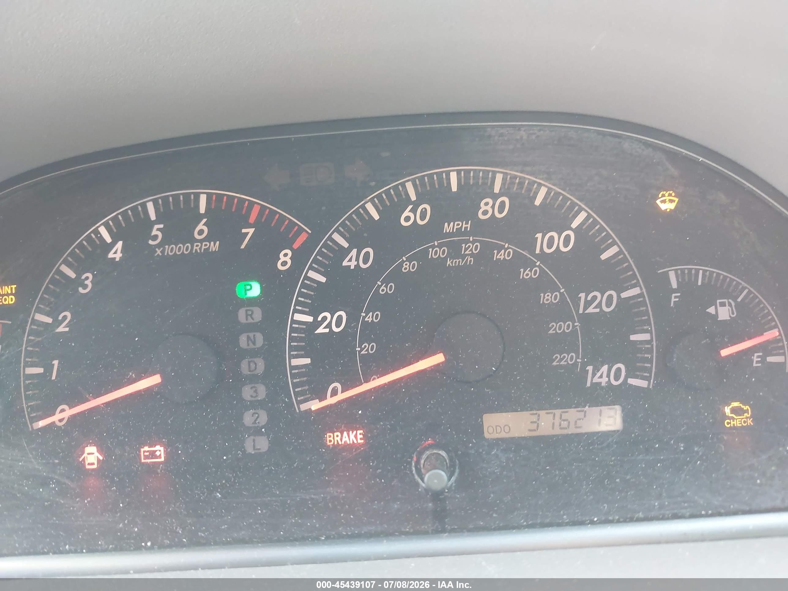 2005 Toyota Camry Le Light Blue vin: 4T1BE32K55U631364