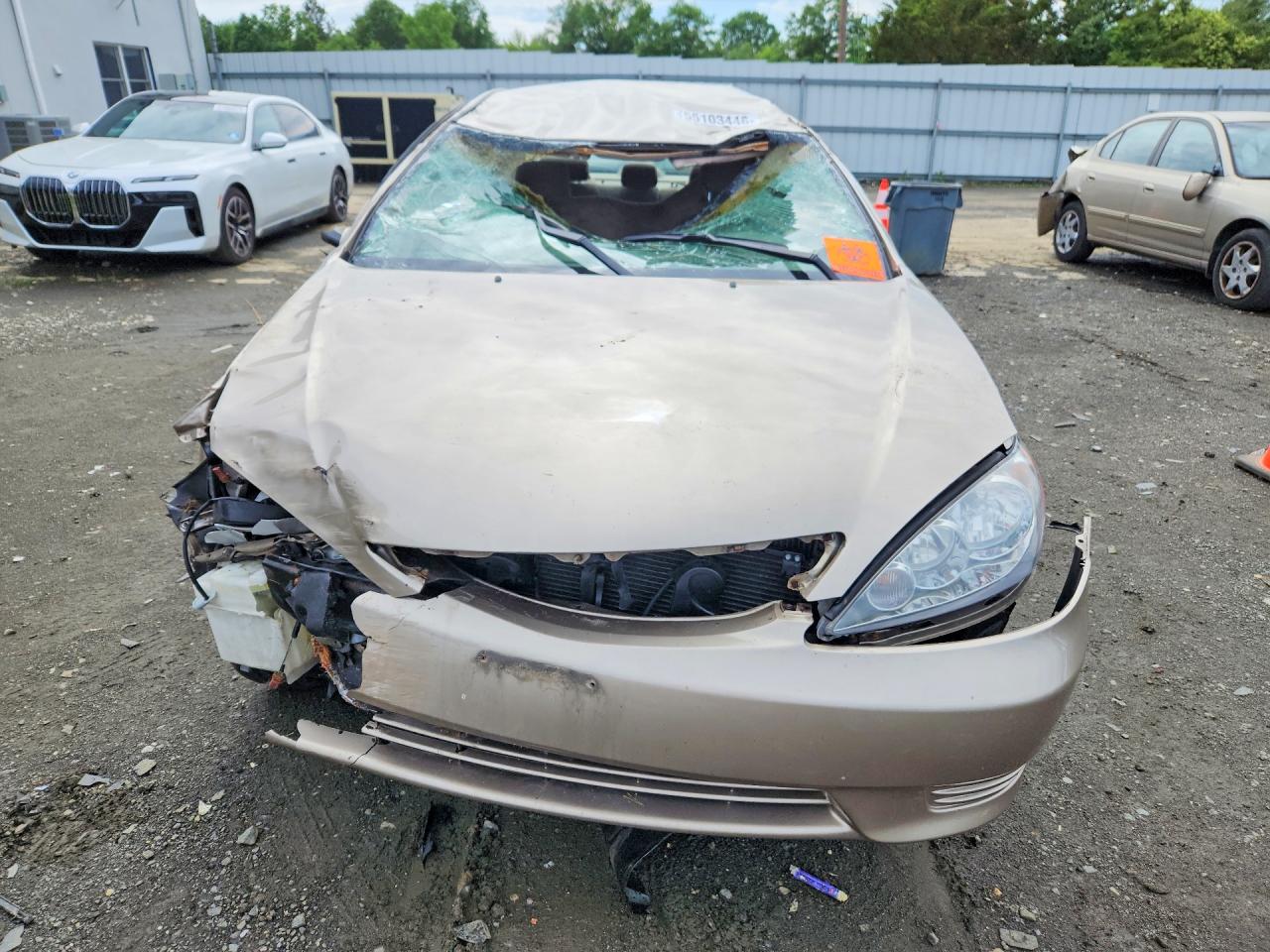 2005 Toyota Camry Le Бежевый vin: 4T1BE32K55U955978