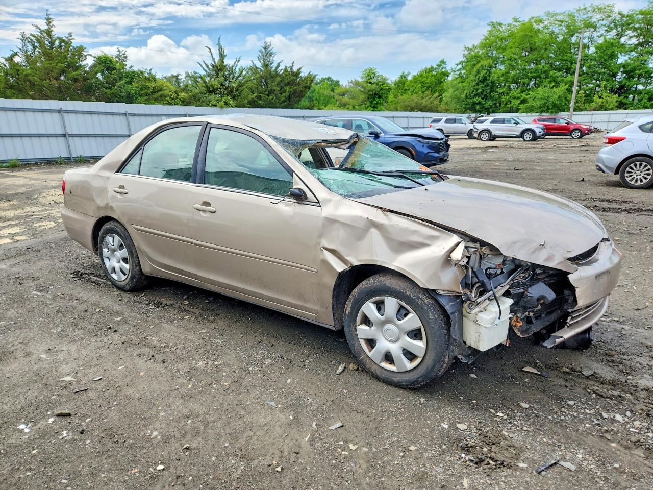 2005 Toyota Camry Le Бежевый vin: 4T1BE32K55U955978