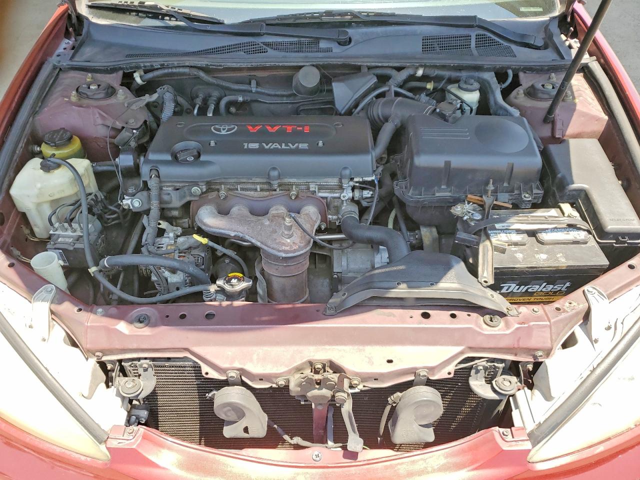 2006 Toyota Camry Le Red vin: 4T1BE32K56U105849