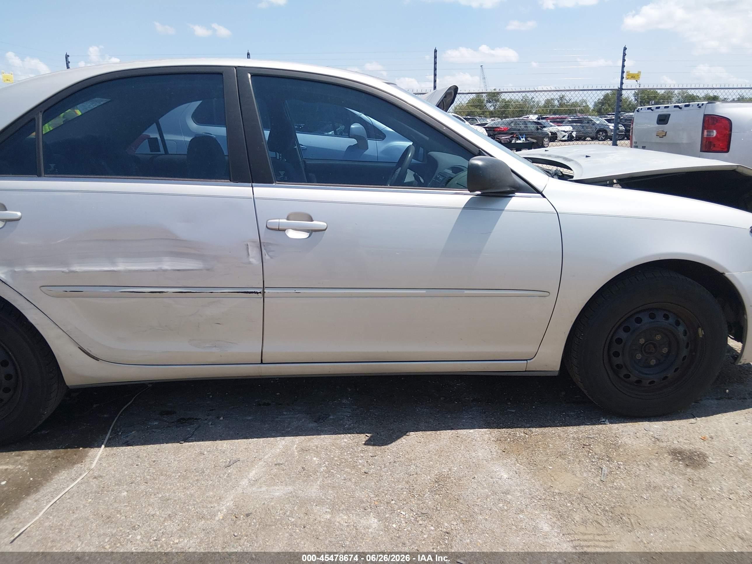 2006 Toyota Camry Le Silver vin: 4T1BE32K56U114101