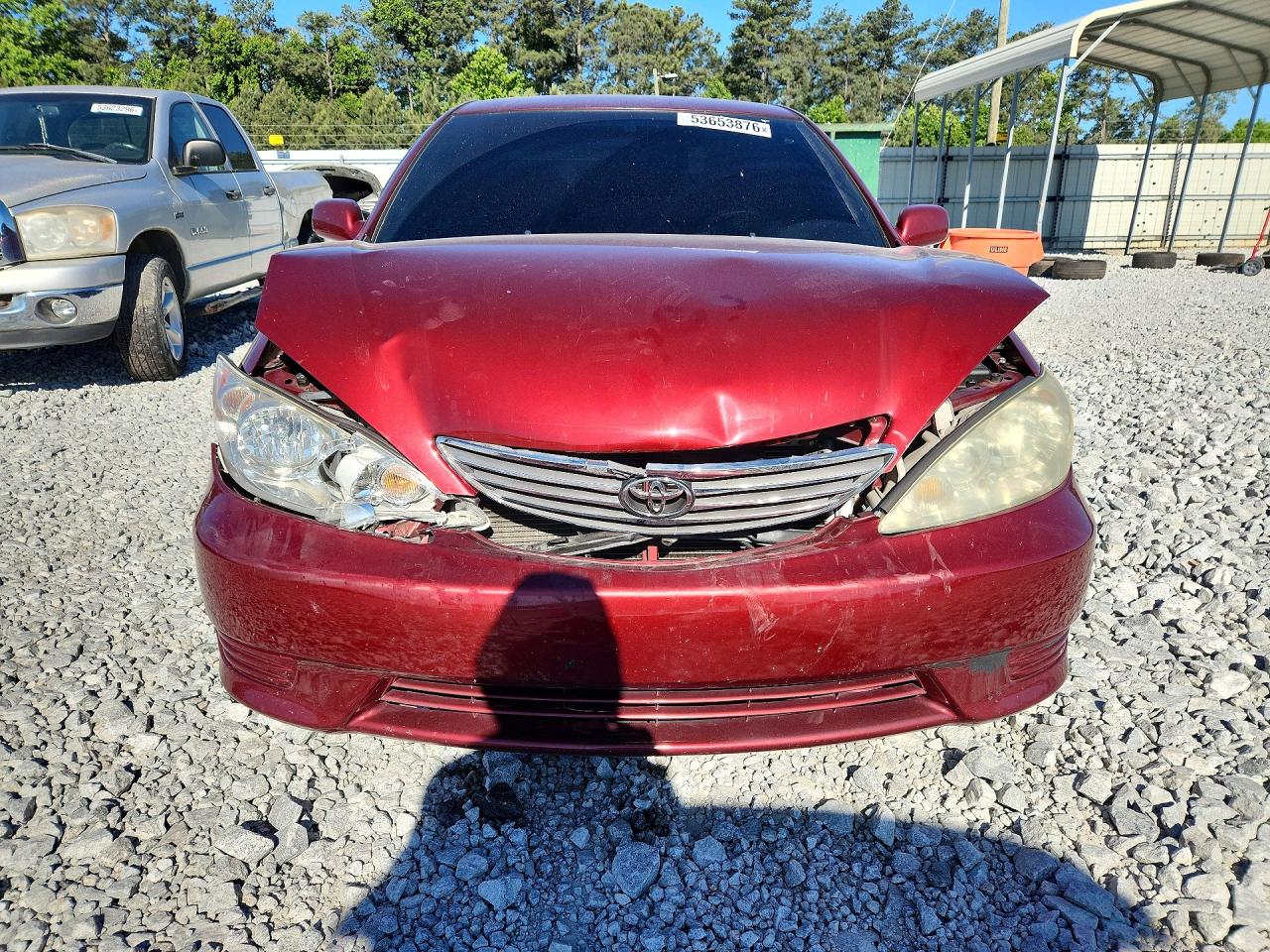 2006 Toyota Camry Le Темно-бордовый vin: 4T1BE32K56U122831