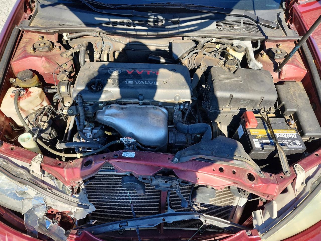 2006 Toyota Camry Le Темно-бордовый vin: 4T1BE32K56U122831