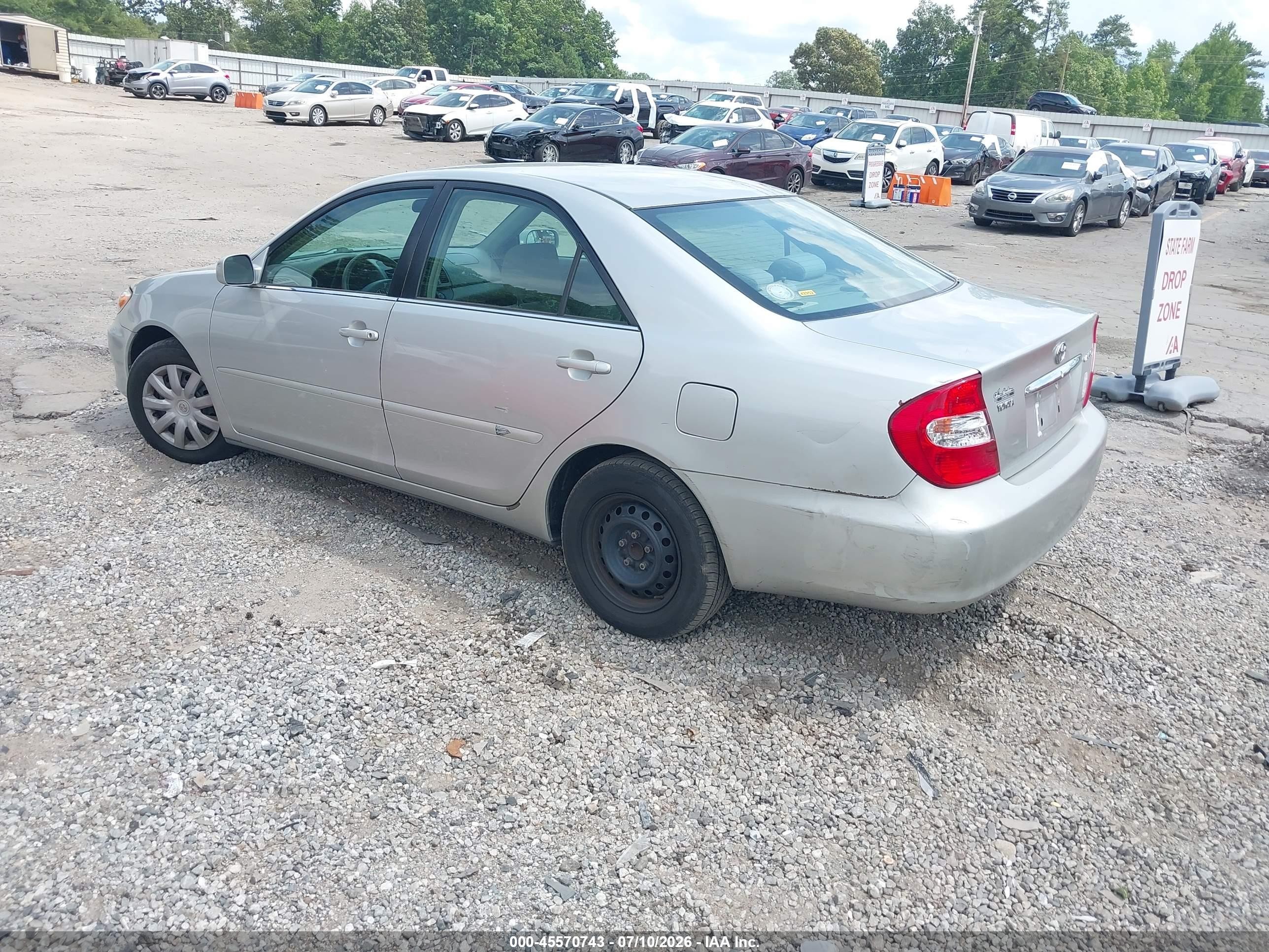 2006 Toyota Camry Le Silver vin: 4T1BE32K56U125101