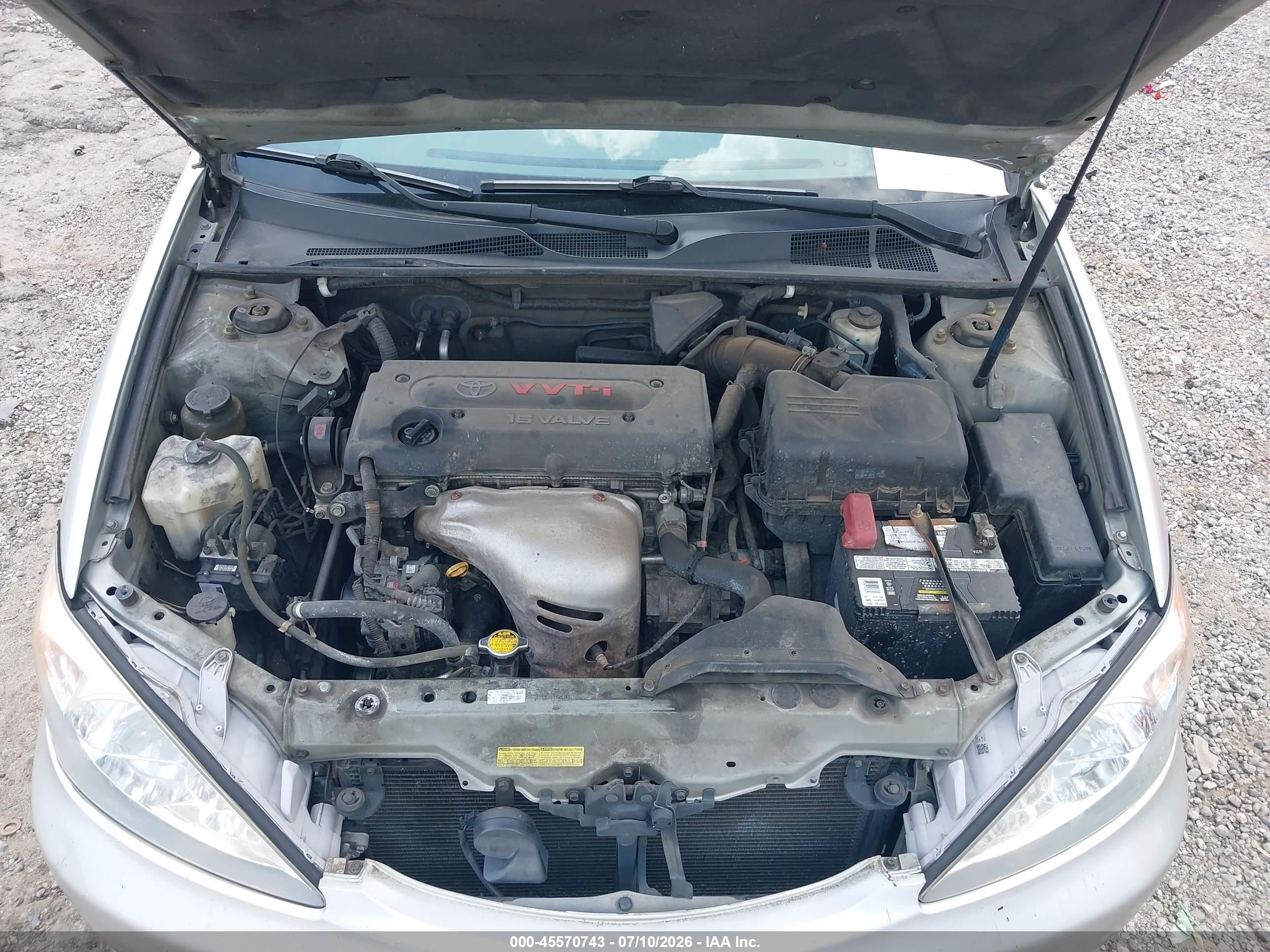 2006 Toyota Camry Le Silver vin: 4T1BE32K56U125101