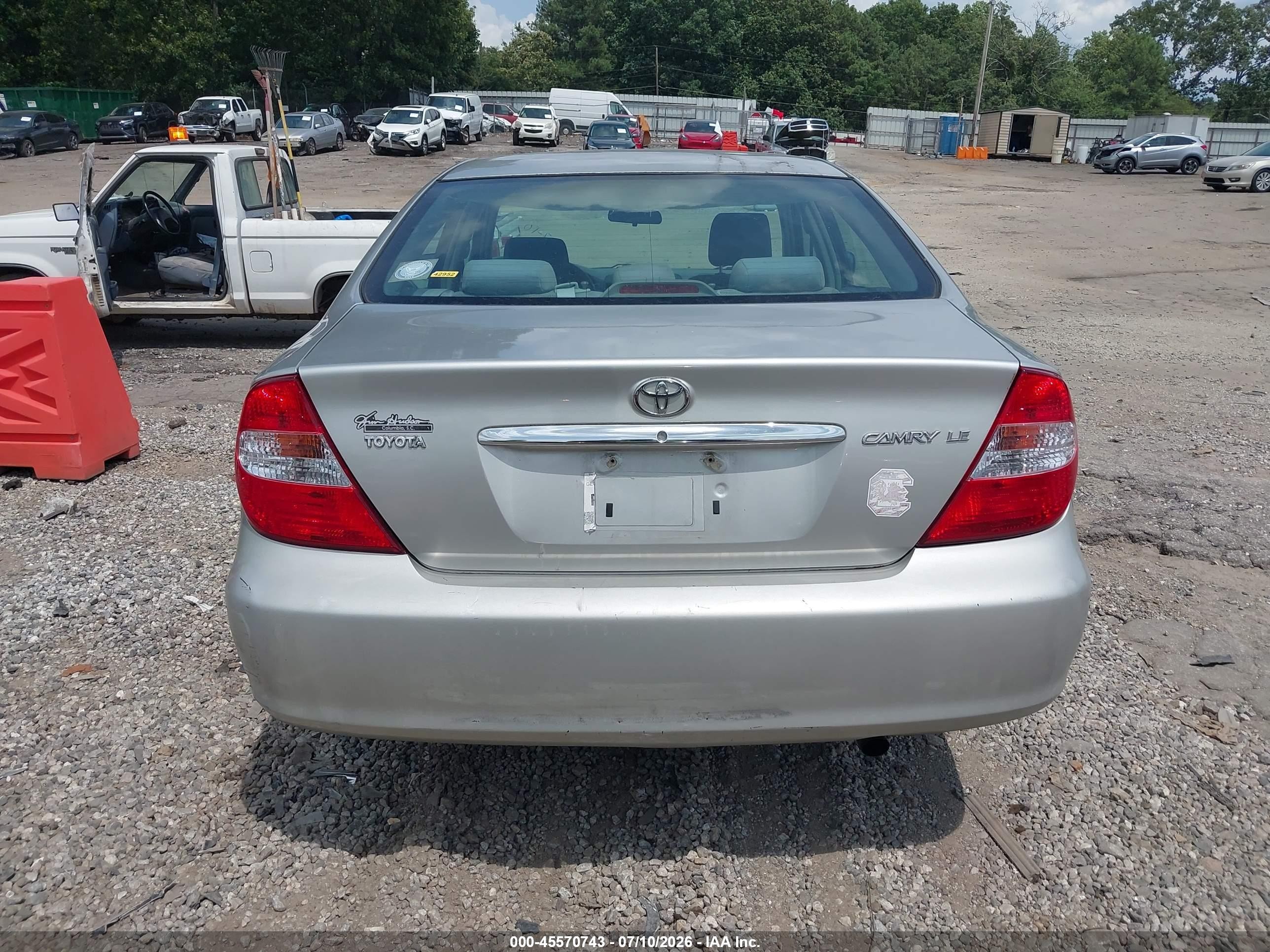 2006 Toyota Camry Le Silver vin: 4T1BE32K56U125101