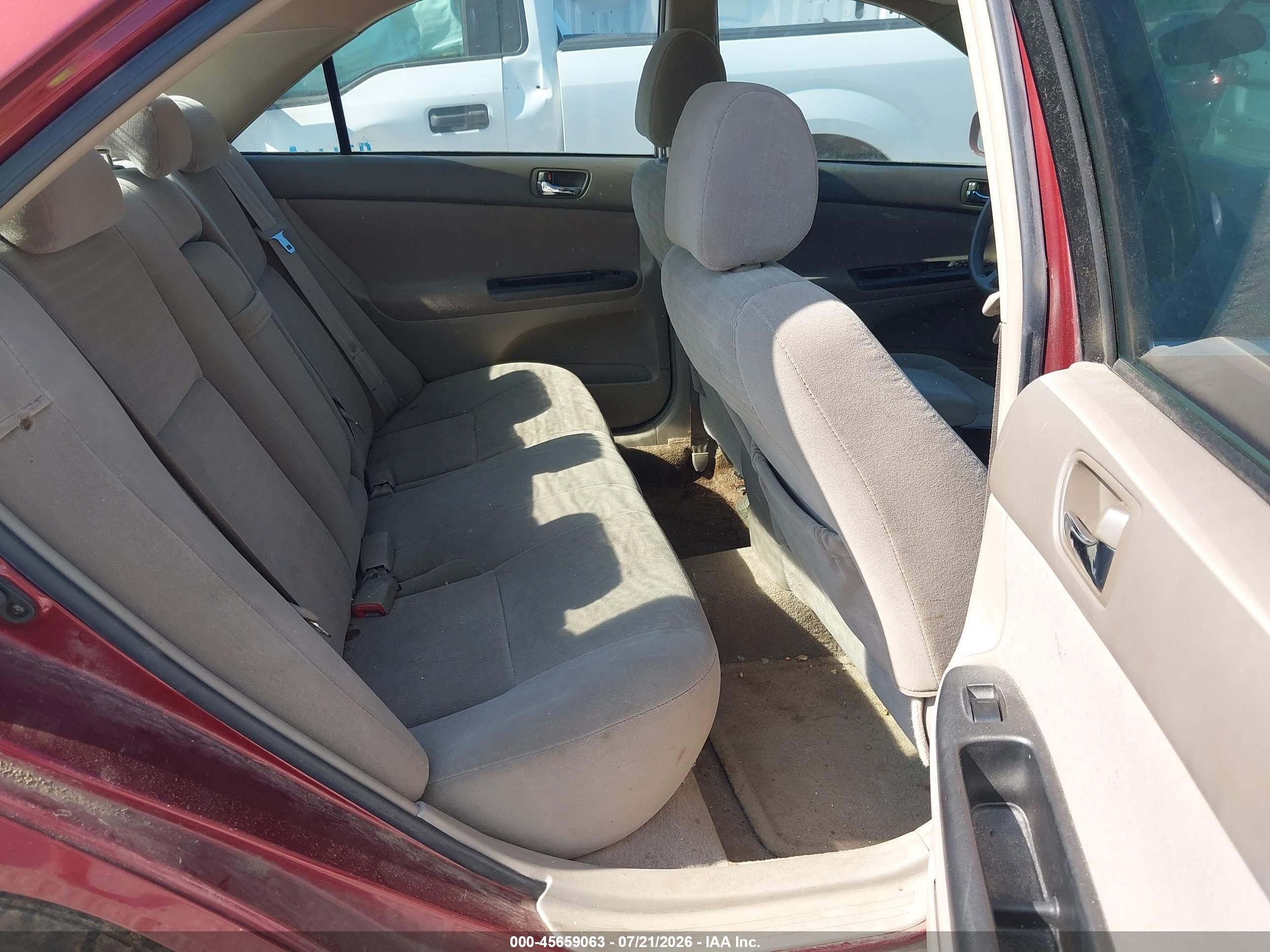 2006 Toyota Camry Le Maroon vin: 4T1BE32K56U127172